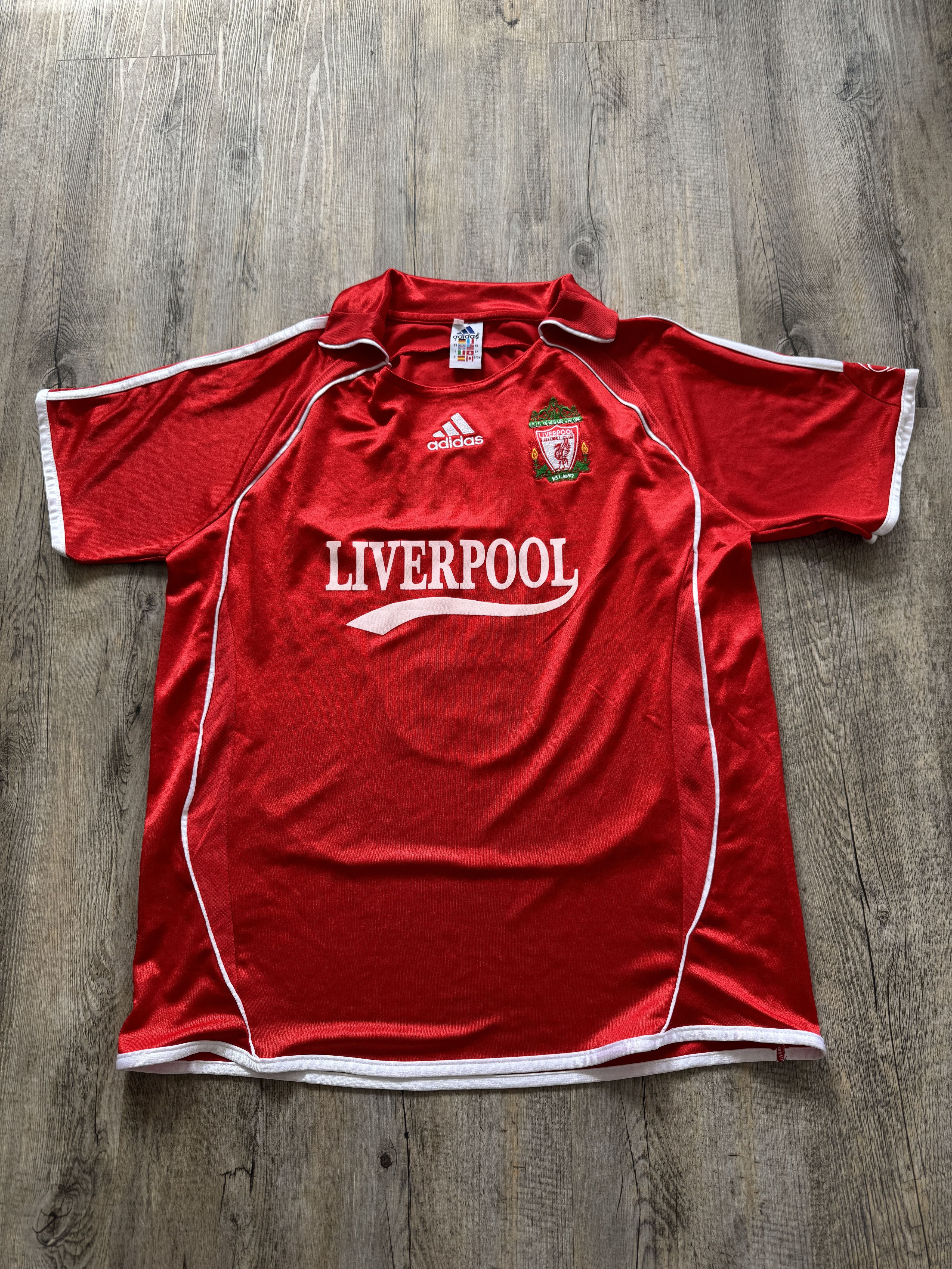 Adidas Football T-Shirt Adidas Liverpool Gerrard Size L Size US L / EU 52-54 / 3 - 1 Thumbnail