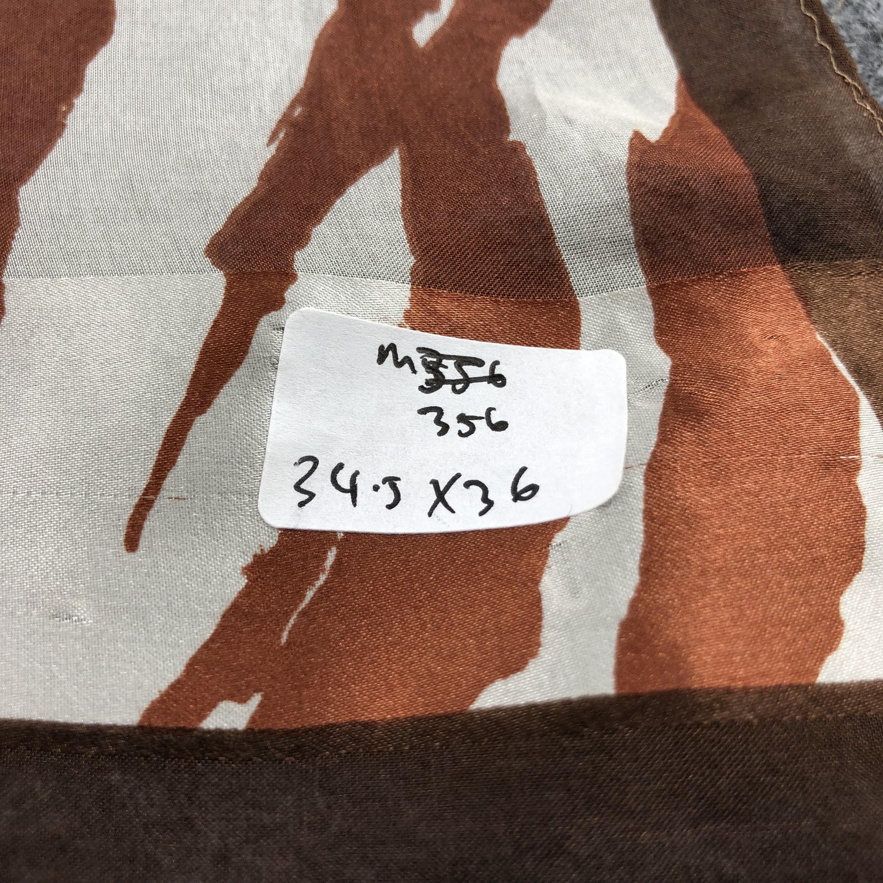 Mario Valentino Vintage Mario Valentino Slit Thread Silk Scarf M356 Size ONE SIZE - 10 Thumbnail