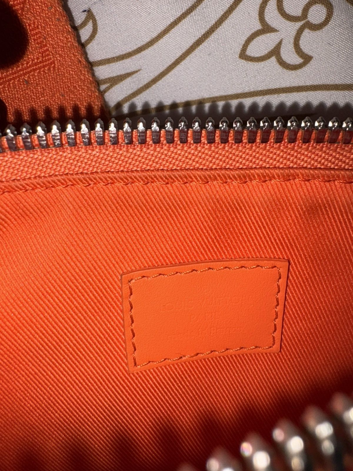 Louis Vuitton Louis Vuitton Bandouliere Keepall XS Orange Size ONE SIZE - 7 Thumbnail