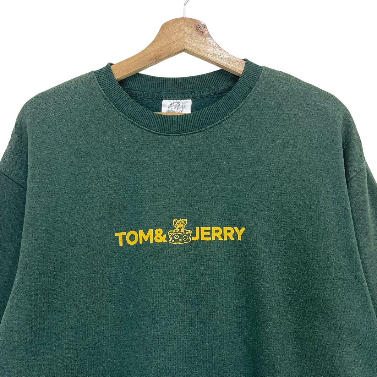 Cartoon Network Tom and Jerry Big Logo Printed Crewneck Sweatshirt Size M Size US M / EU 48-50 / 2 - 6 Thumbnail