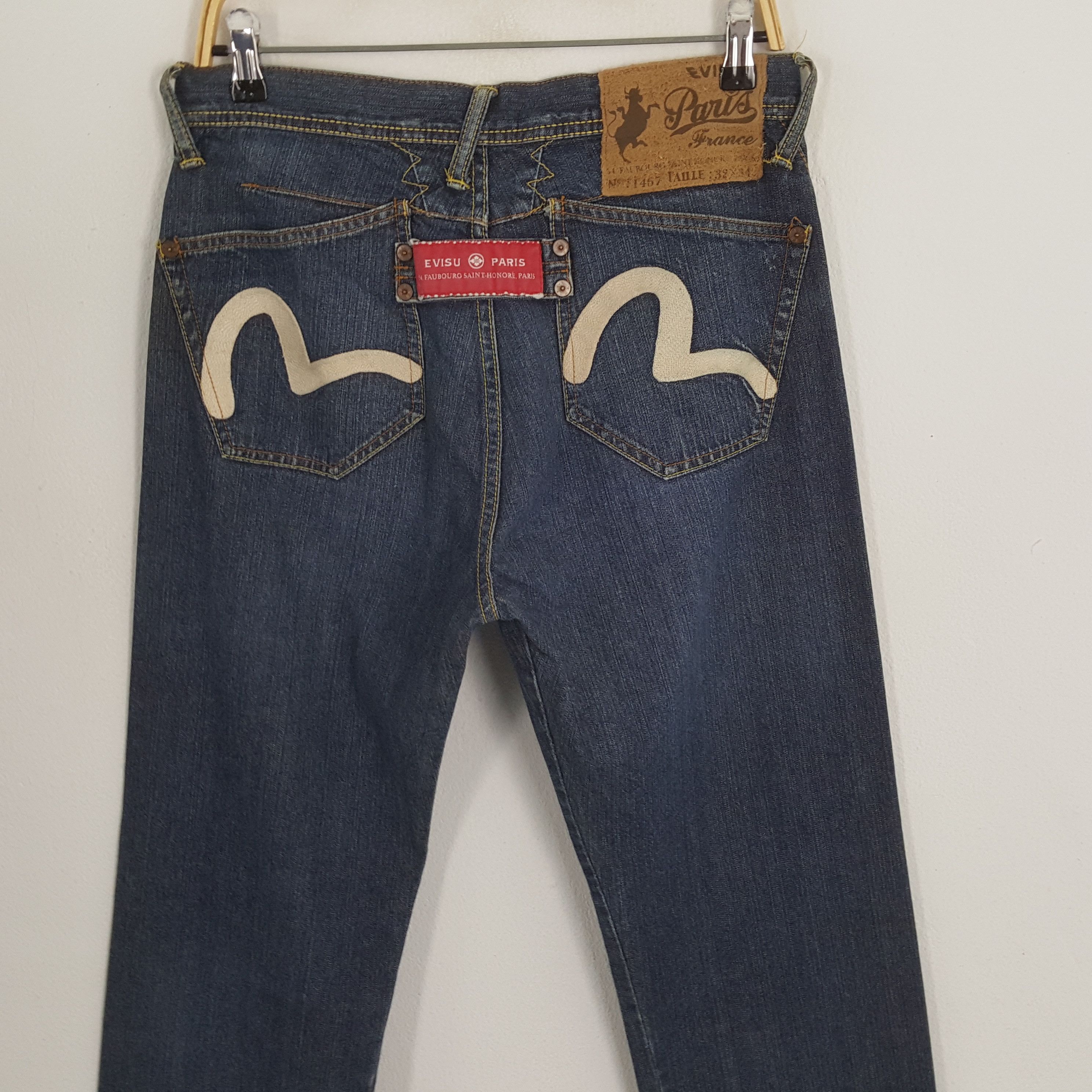 Evisu × Japanese Brand × Vintage Vintage EVISU Japanese Brand Daicock Custom Style Jeans Size US 30 / EU 46 - 5 Thumbnail