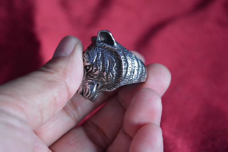 Jewelry Tiger Jewelry Rings Open Size Chrome Ring (Size 7-13) Size ONE SIZE - 4 Thumbnail