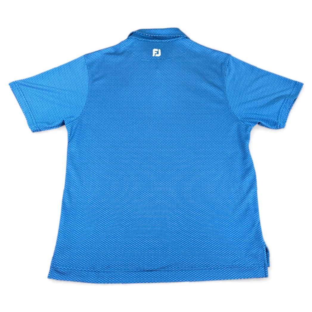 Footjoy FootJoy Polo Shirt Adult LARGE Blue White Dots Golf Caddy Lightweight Polyester Size US L / EU 52-54 / 3 - 3 Thumbnail