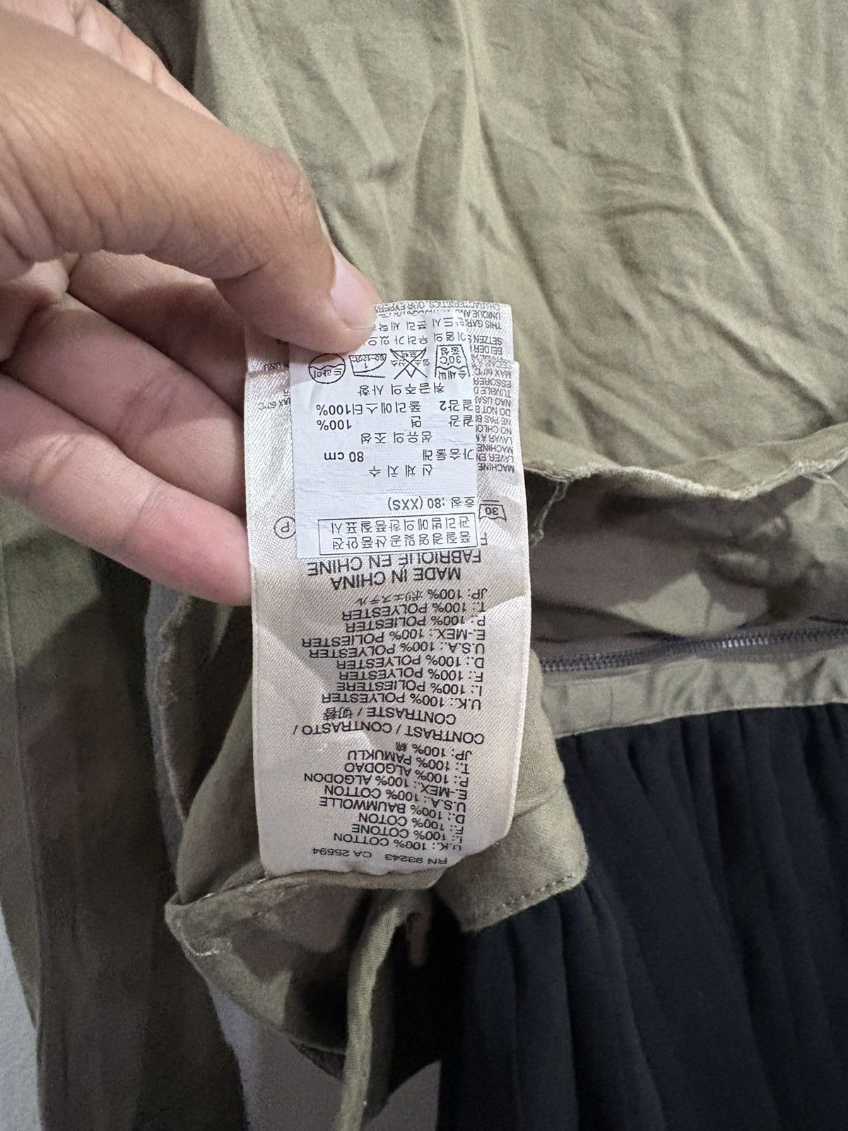 Diesel Black Gold Diesel Army Utility raw hem Removeble Peplum Jacket Size XS / US 0-2 / IT 36-38 - 6 Thumbnail