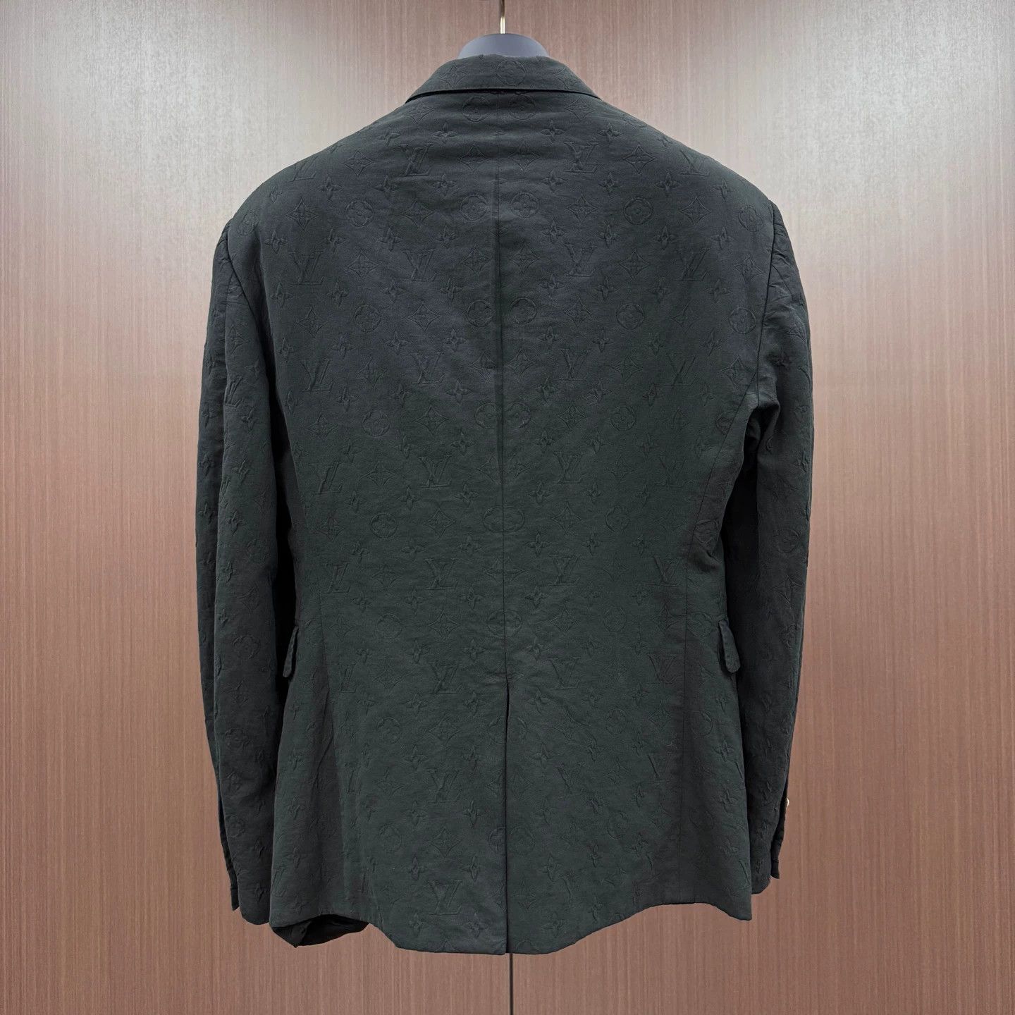 Louis Vuitton LV Embossed Monogram All Over Blazer 52 Size 52R - 2 Thumbnail