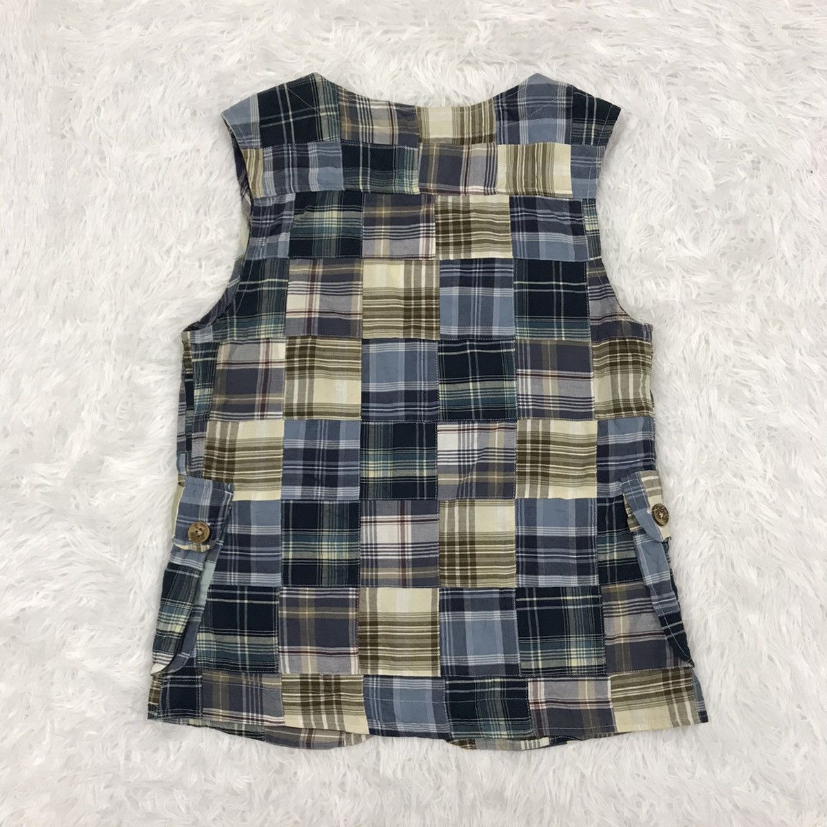 Japanese Brand Twenty works patchwork vest Size US M / EU 48-50 / 2 - 8 Thumbnail