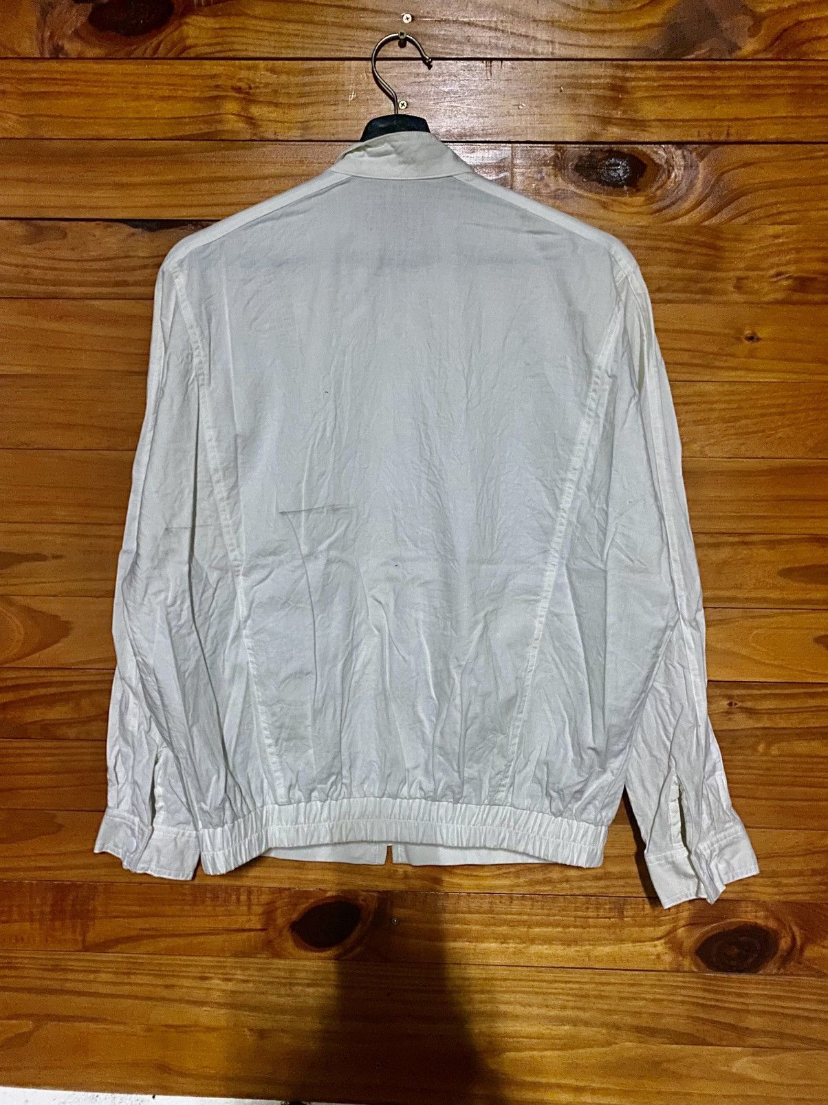 Vintage Kronenbourg Brasseries Alsace France White Zip Jacket Size US M / EU 48-50 / 2 - 7 Thumbnail