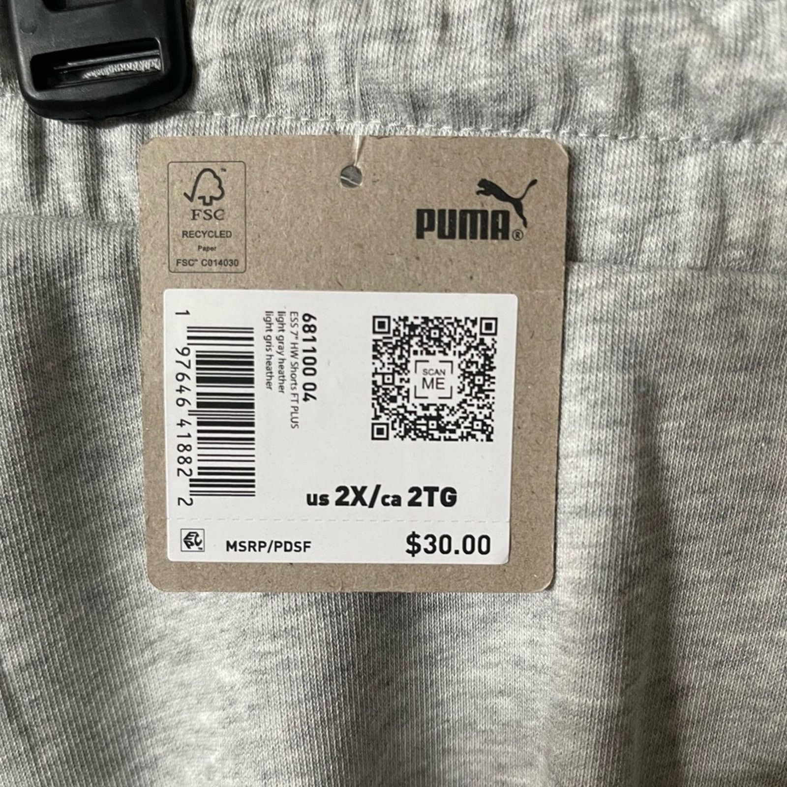Puma NWT Puma Women's Classic Comfort Shorts - Size 2XL Size 42" / US 20 - 3 Thumbnail
