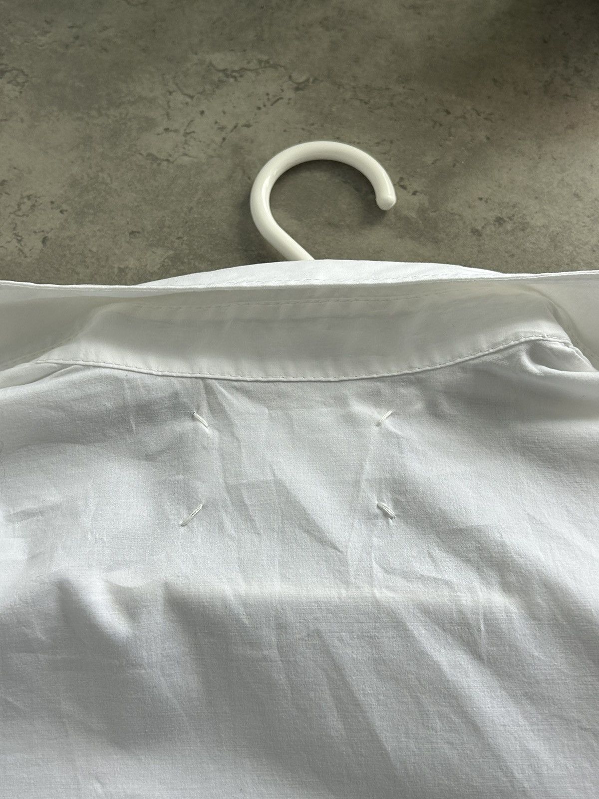 Maison Margiela Maisonmargiela women’s white button down top shirt Size L / US 10 / IT 46 - 13 Thumbnail