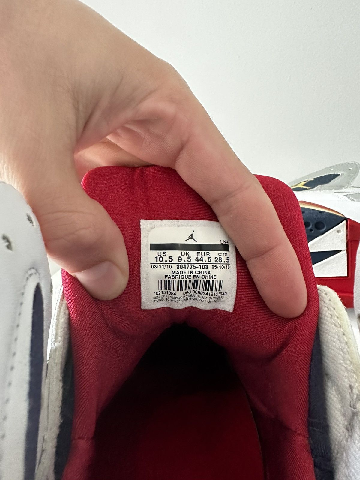 Jordan Brand Jordan 7 for the love of the game Size US 10.5 / EU 43-44 - 7 Thumbnail