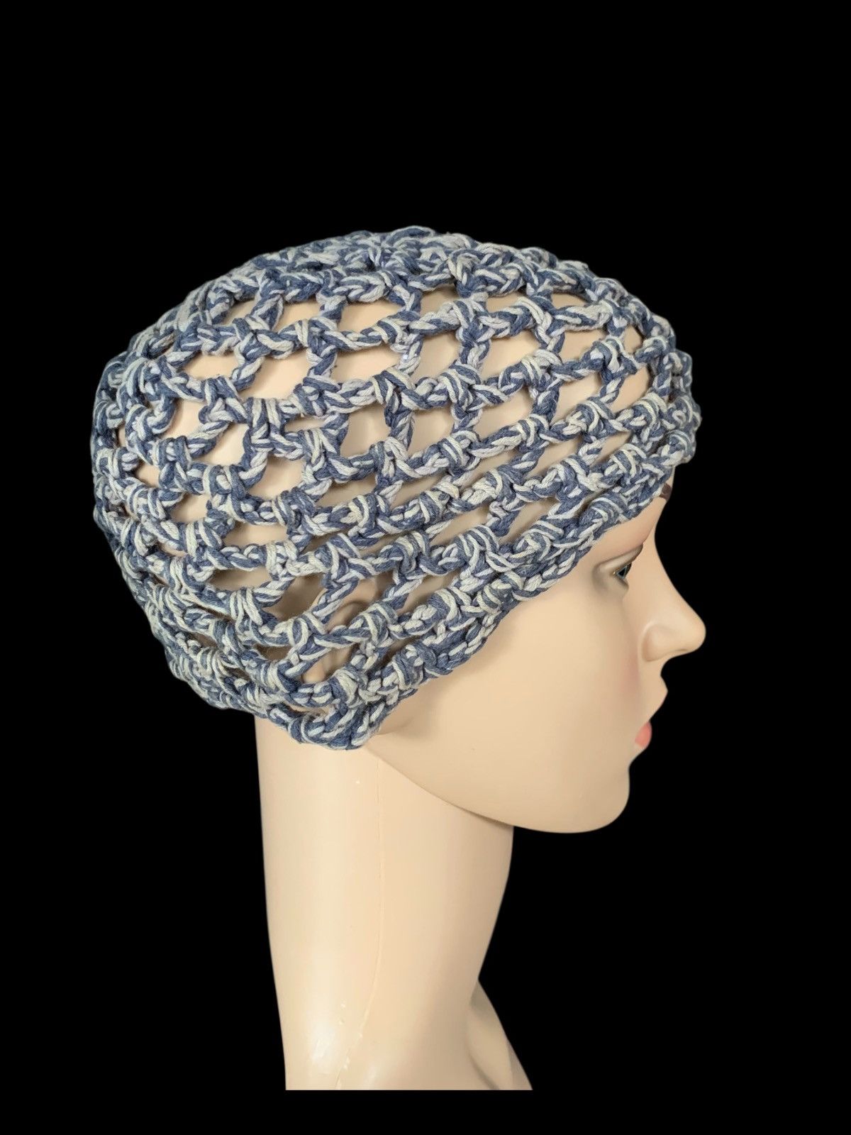 Japanese Brand × Kapital × Vintage Crochet Knitted Beanie Hat Hand Made Japanese style Size ONE SIZE - 2 Thumbnail