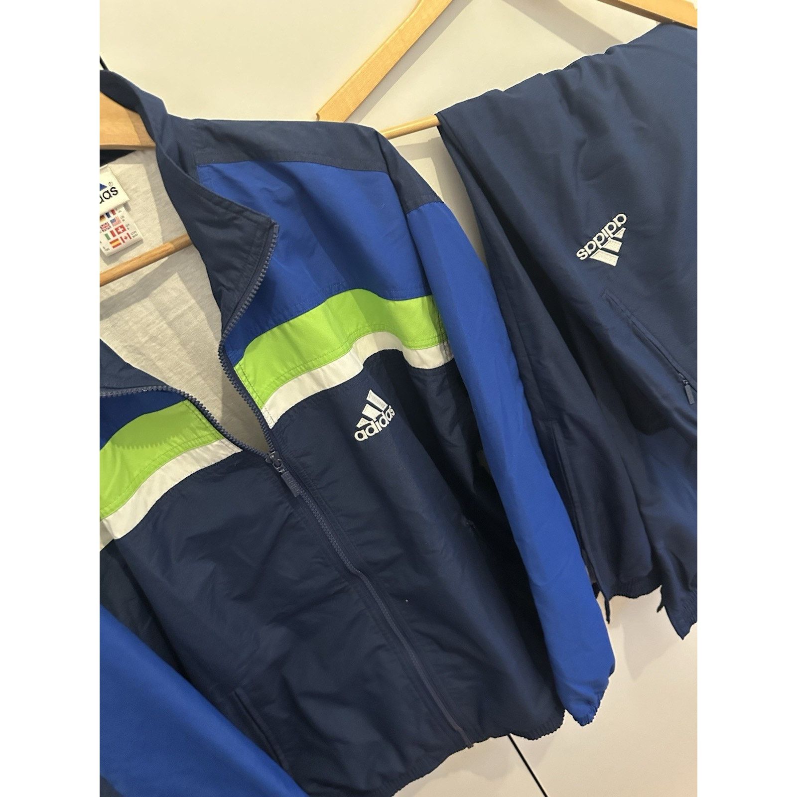 Adidas Adidas Trainingsanzug Size L Vintage Tracksuit Adidas 90s Size US L / EU 52-54 / 3 - 4 Thumbnail