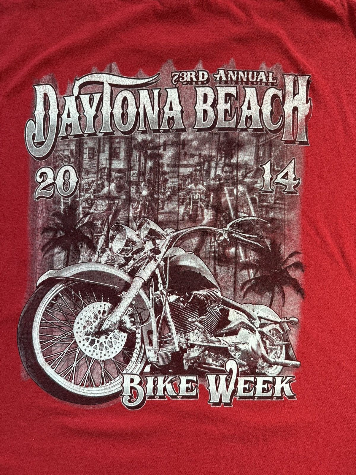 Other Daytona Beach Bike Week 2014 Motorcycle Shirt Size US XXL / EU 58 / 5 - 4 Thumbnail