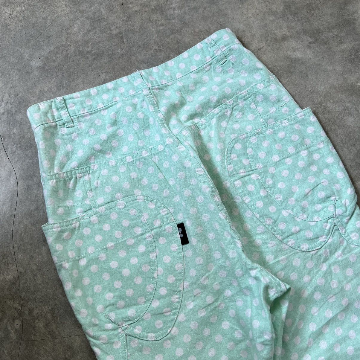 Issey Miyake Mercibeaucoup by Issey Miyake Polka Dot Pants Size US 30 / EU 46 - 4 Thumbnail