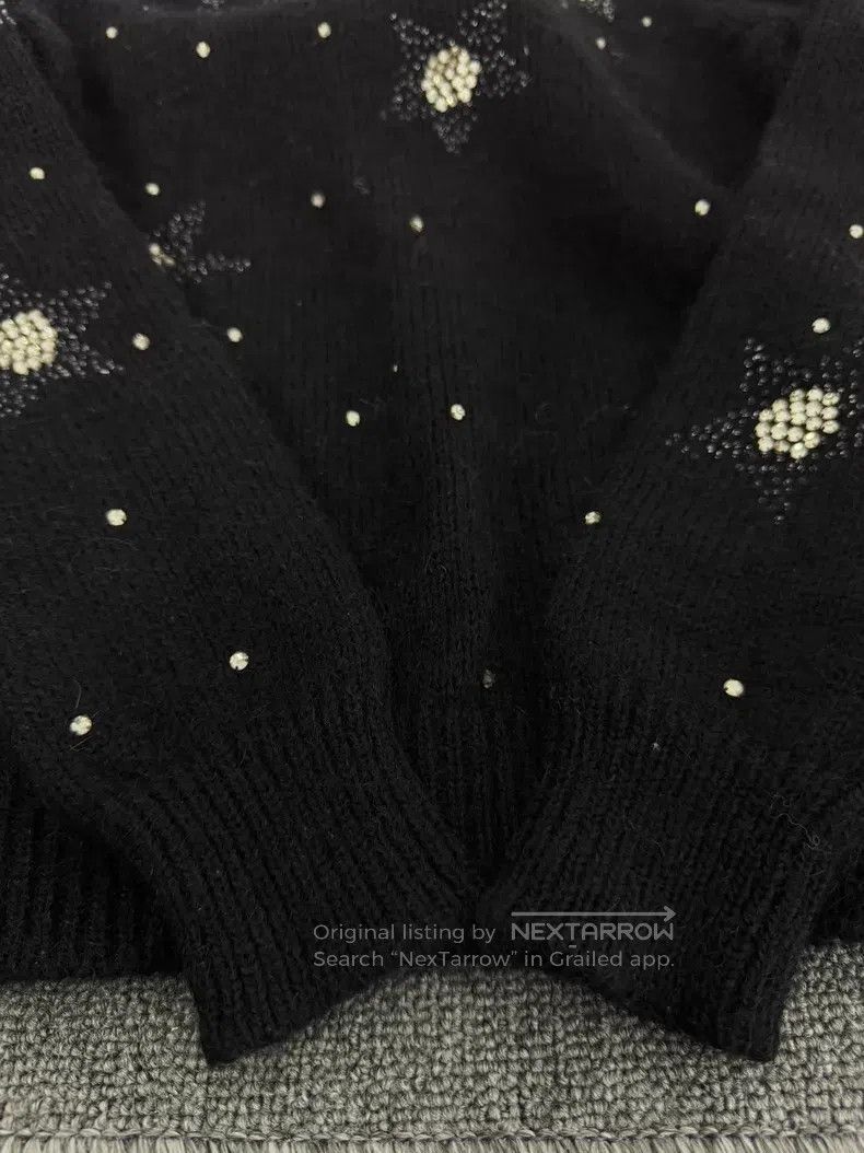 Saint Laurent Paris Saint Laurent Paris Black High-neck Rhinestone Starry Moha Size US S / EU 44-46 / 1 - 4 Thumbnail