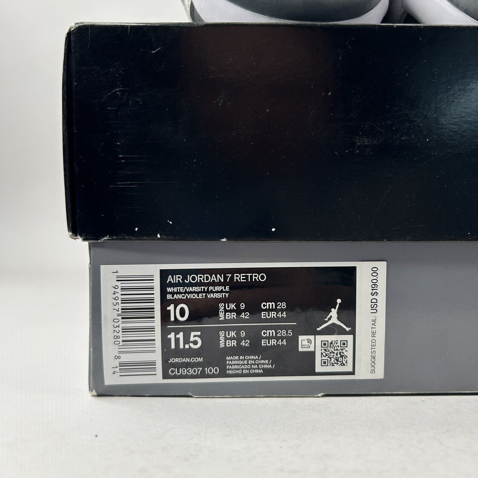 Nike Nike Air Jordan 7 Retro “Flint/White Grey” 2021 Size US 10 / EU 43 - 8 Thumbnail