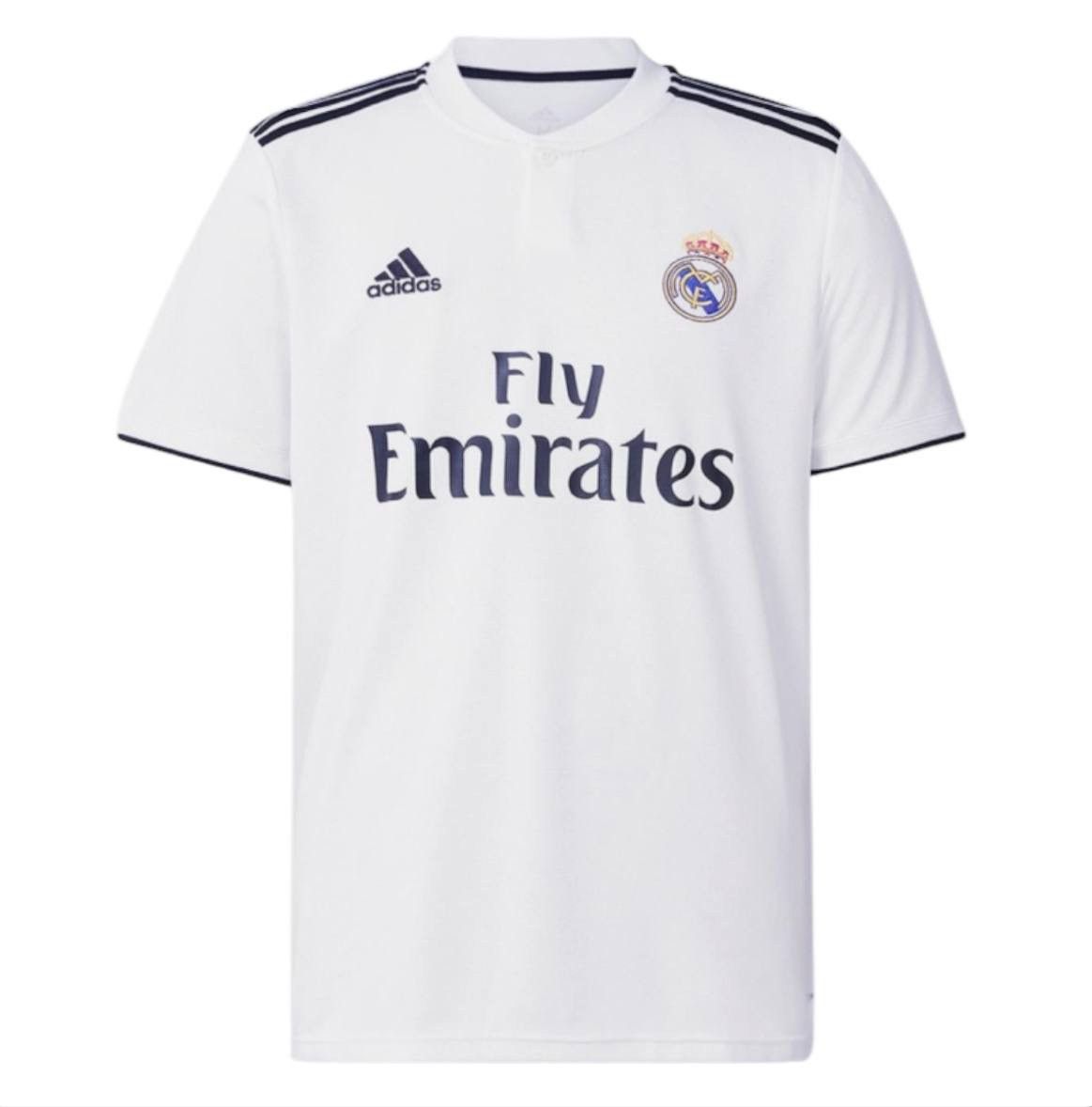 Adidas 2018/19 REAL MADRID HOME SOCCER JERSEY FOOTBALL SHIRT SIZE S Size US S / EU 44-46 / 1 - 1 Thumbnail