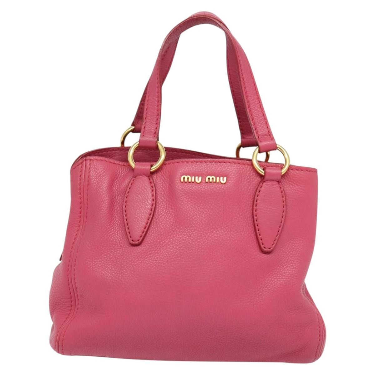 Miu Miu Miu Miu Vitello handbag Size ONE SIZE - 1 Thumbnail