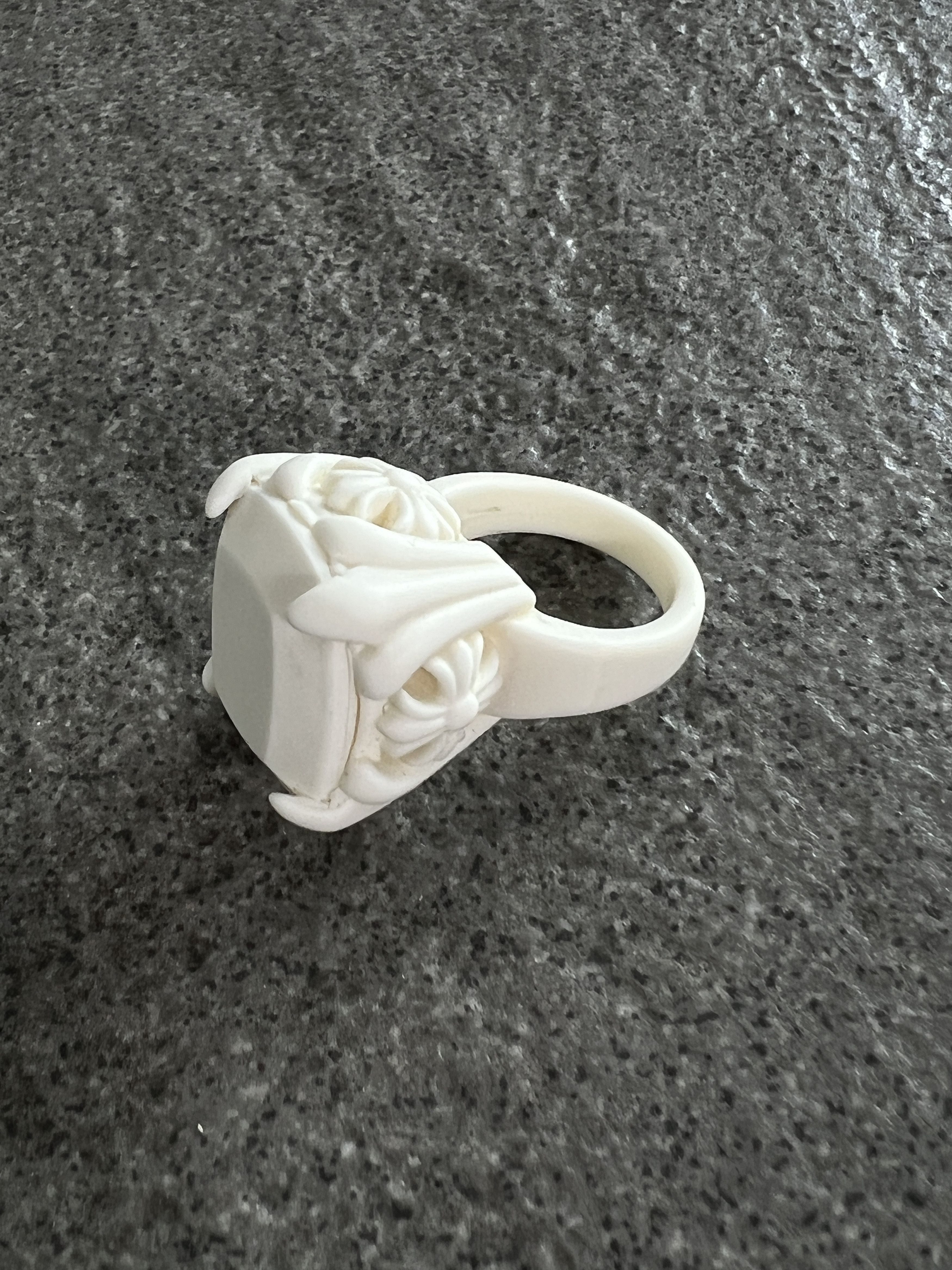 Chrome Hearts Chrome Hearts White Signet Cross Ring 2022 Size ONE SIZE - 4 Thumbnail