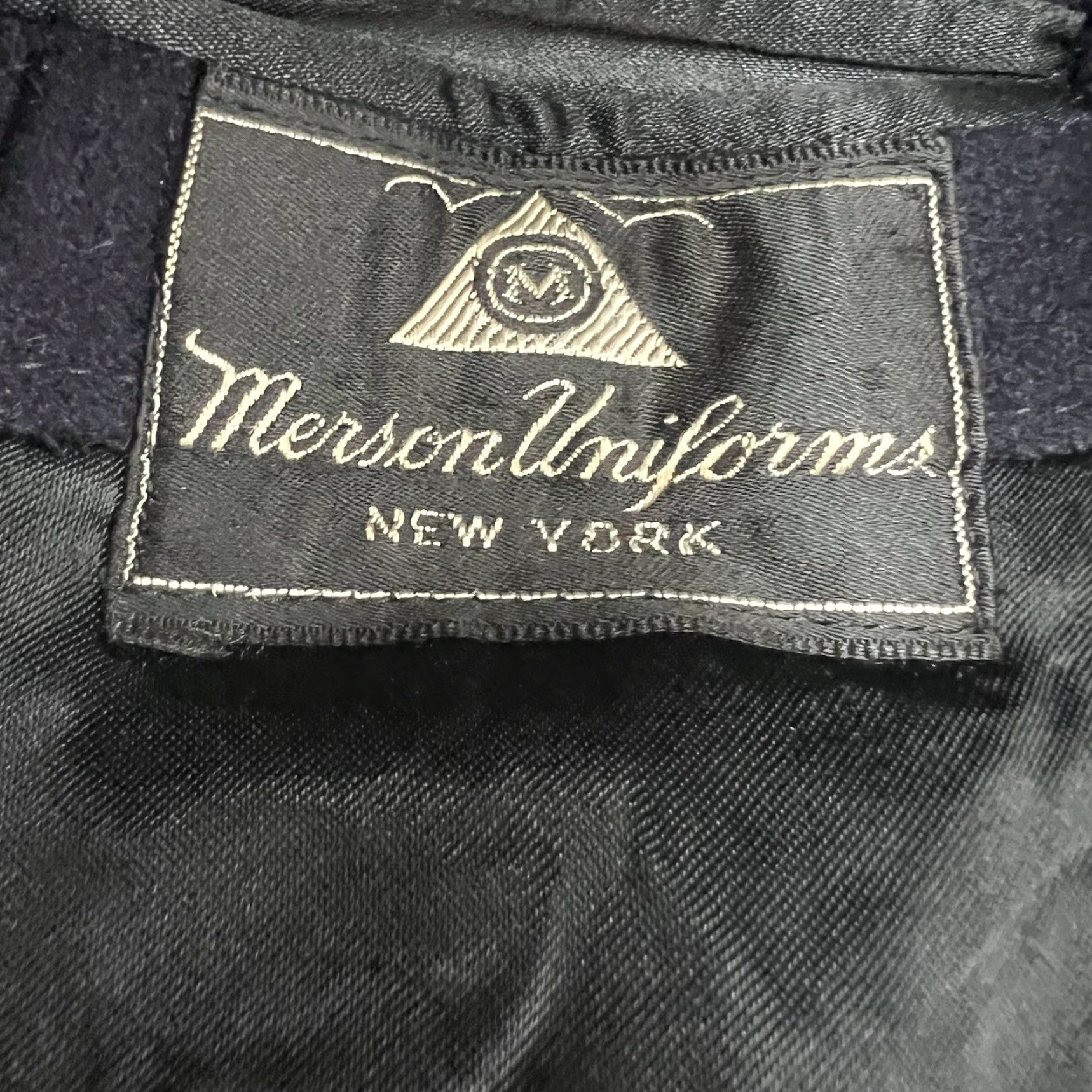 Vintage VINTAGE Merson NYFD Wool Jacket Chore Shirt 1980s Blue 44 Mens Regular Size M 1980s Chore Jacket Mens Blue 44 Size US S / EU 44-46 / 1 - 7 Thumbnail