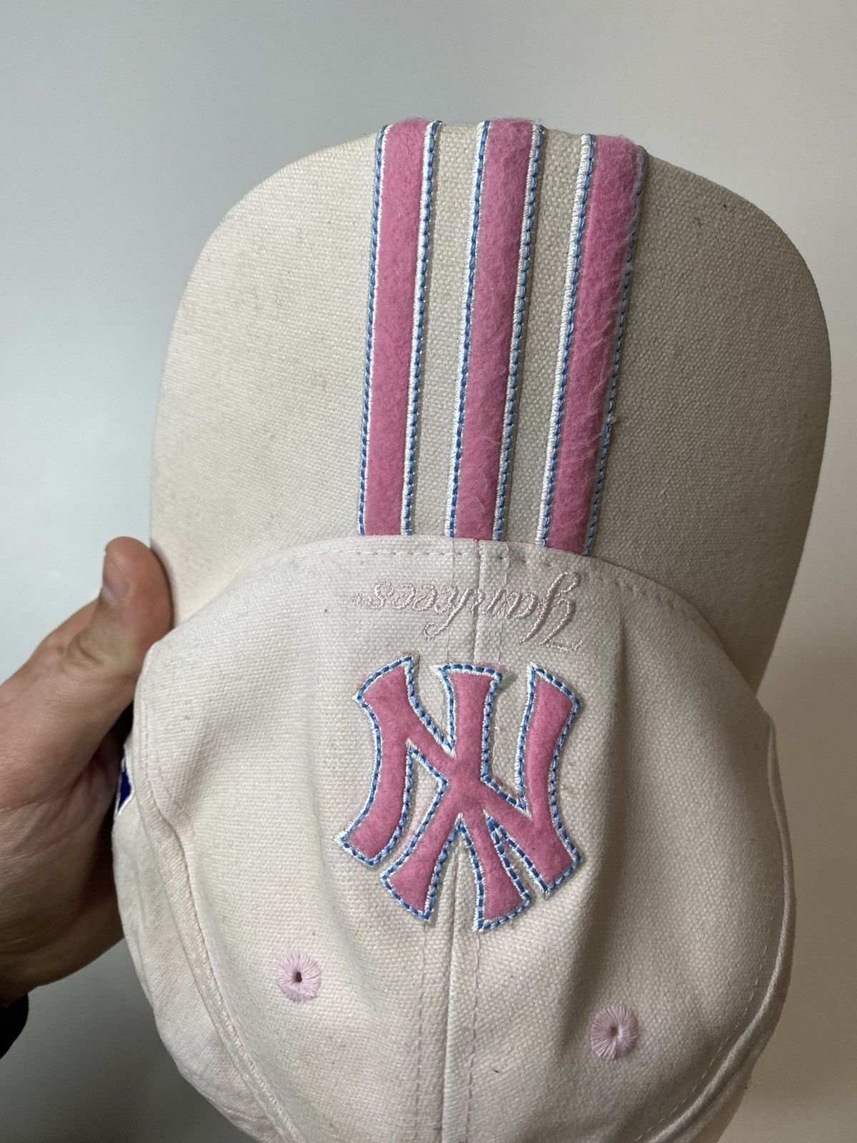 Vintage New York Yankees adidas vintage cap hat Size ONE SIZE - 6 Thumbnail
