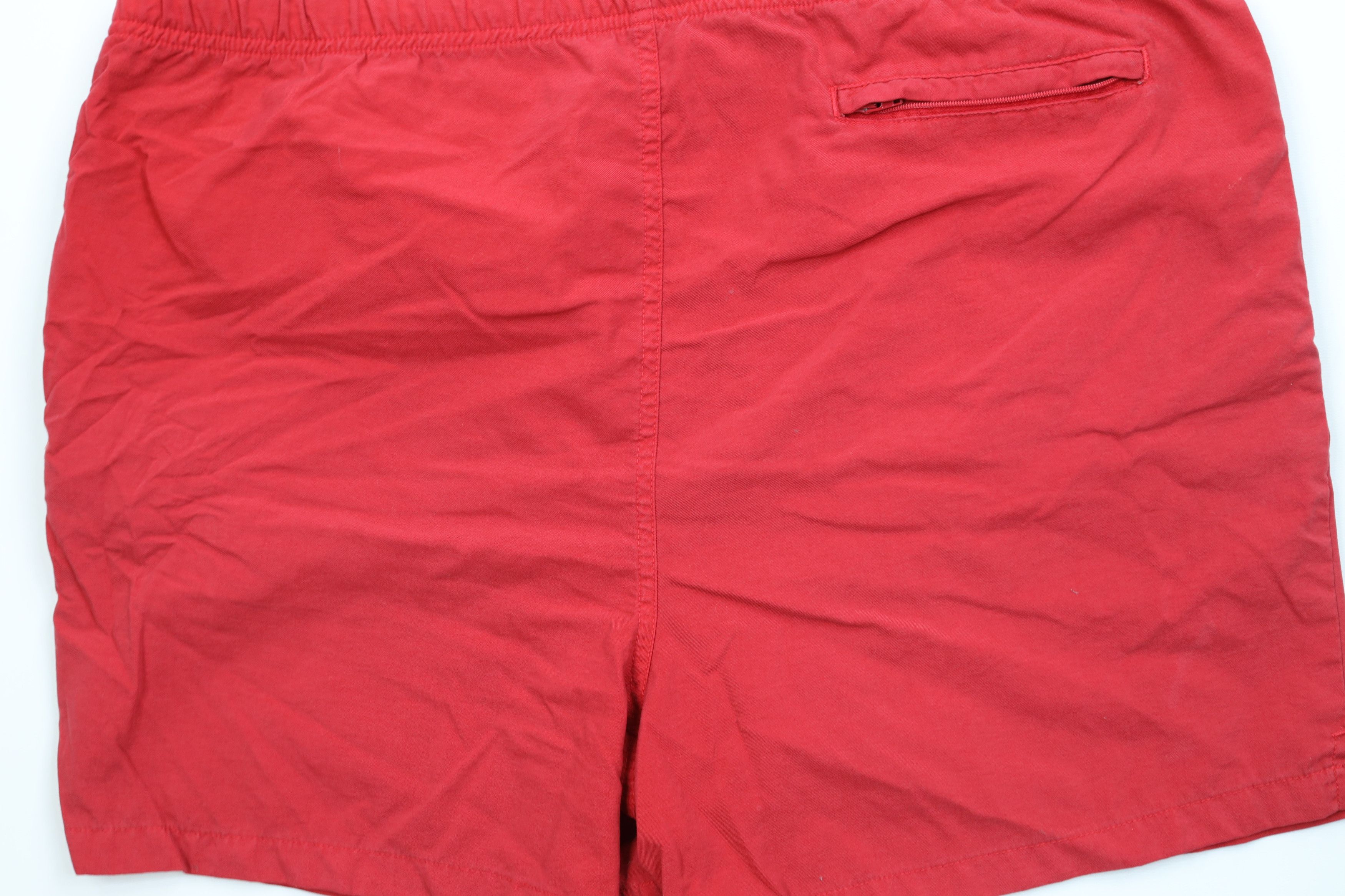 Nautica Vintage 90s Nautica Competition Above Knee Shorts Red Size US 36 / EU 52 - 13 Thumbnail