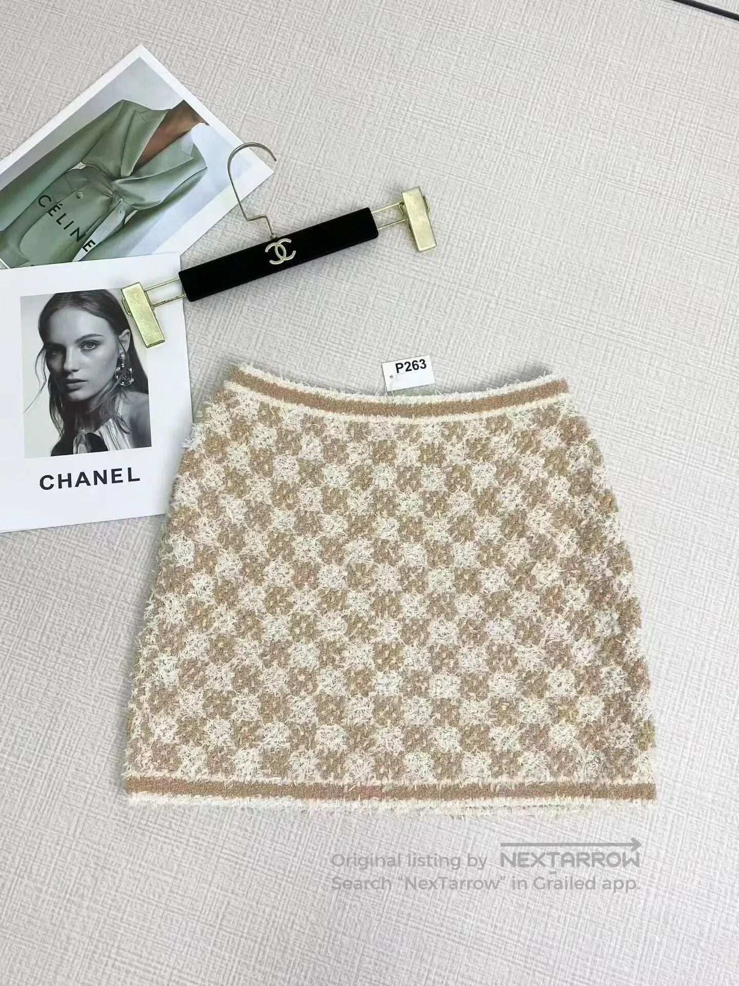 Chanel Chanel Tweed Skirt Set for Women. Size 37" - 2 Thumbnail