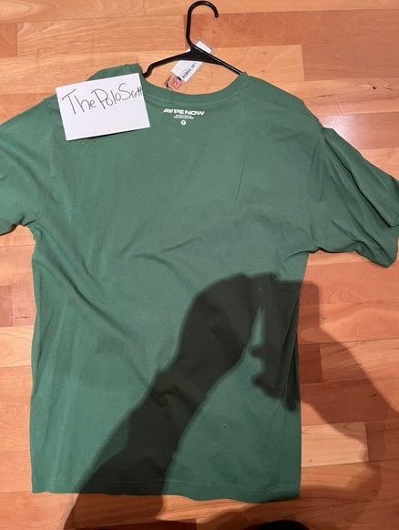 Aape AAPE BY A BATHING APE Green Embrodiered T-Shirt Size US XL / EU 56 / 4 - 2 Thumbnail