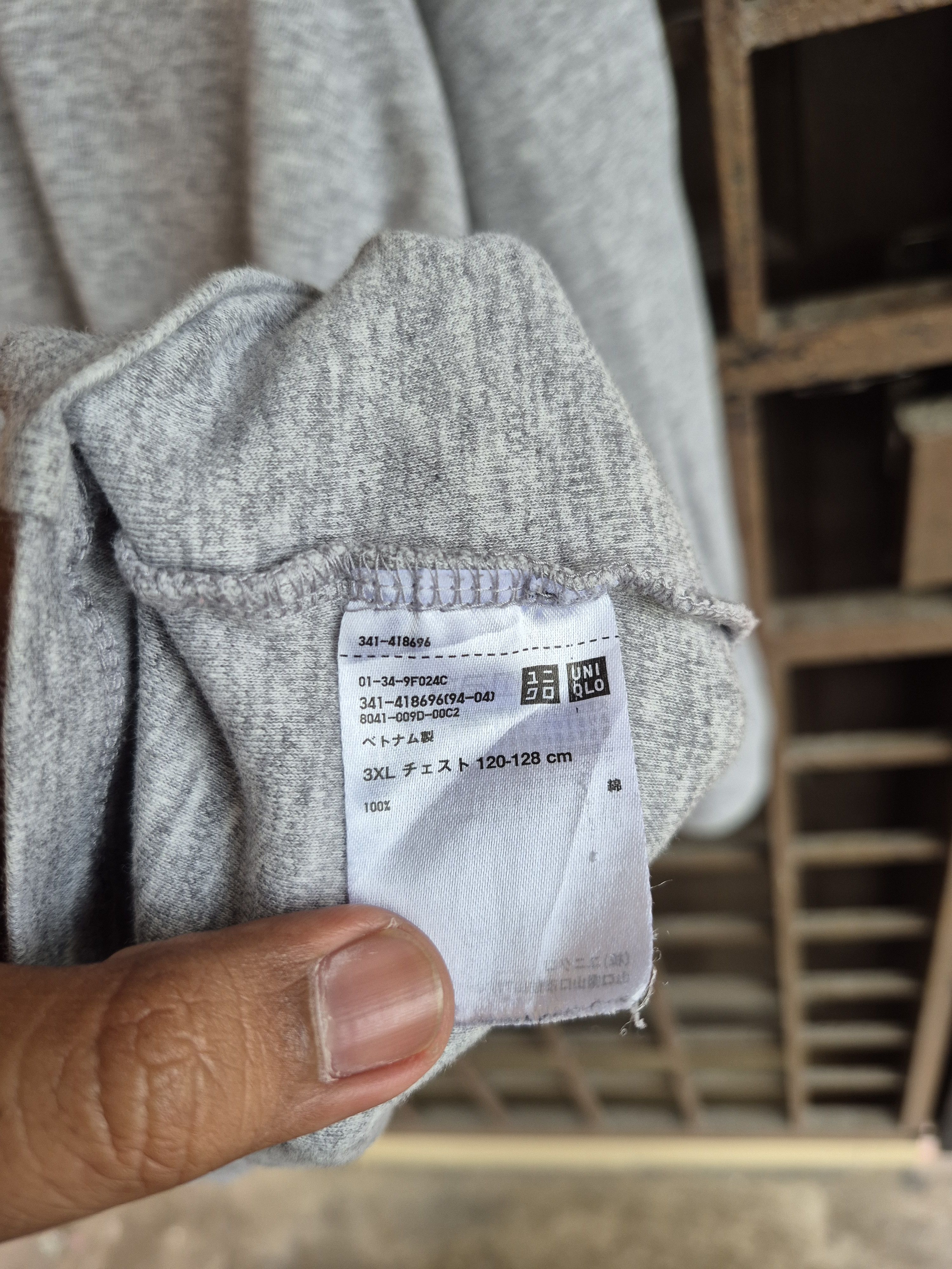 Japanese Brand × Uniqlo 🔥 Uniqlo Plain Longsleeves Tee Size US XXL / EU 58 / 5 - 5 Thumbnail