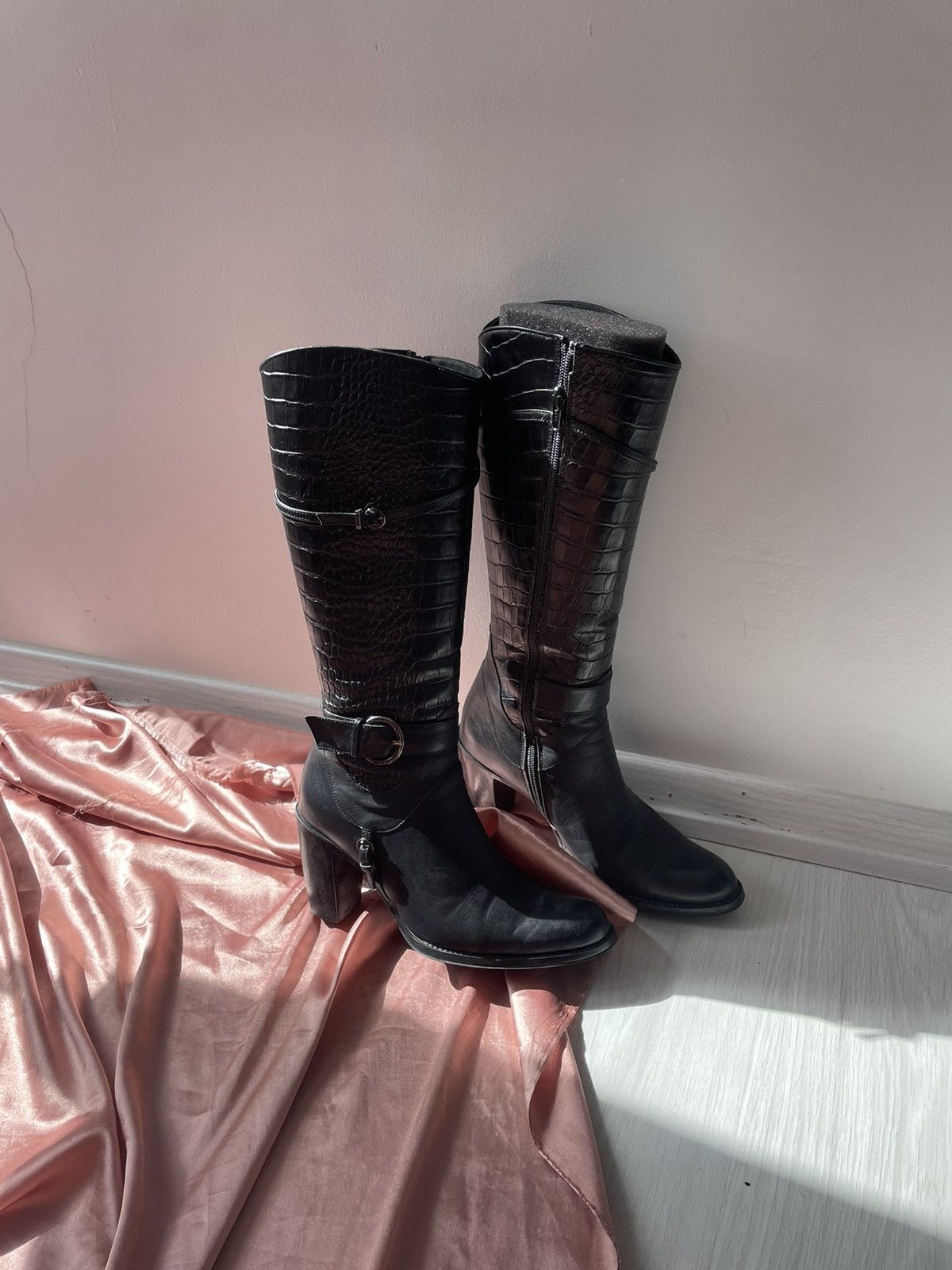 Vintage Vintage leather boots Size US 6.5 / IT 36.5 - 14 Thumbnail