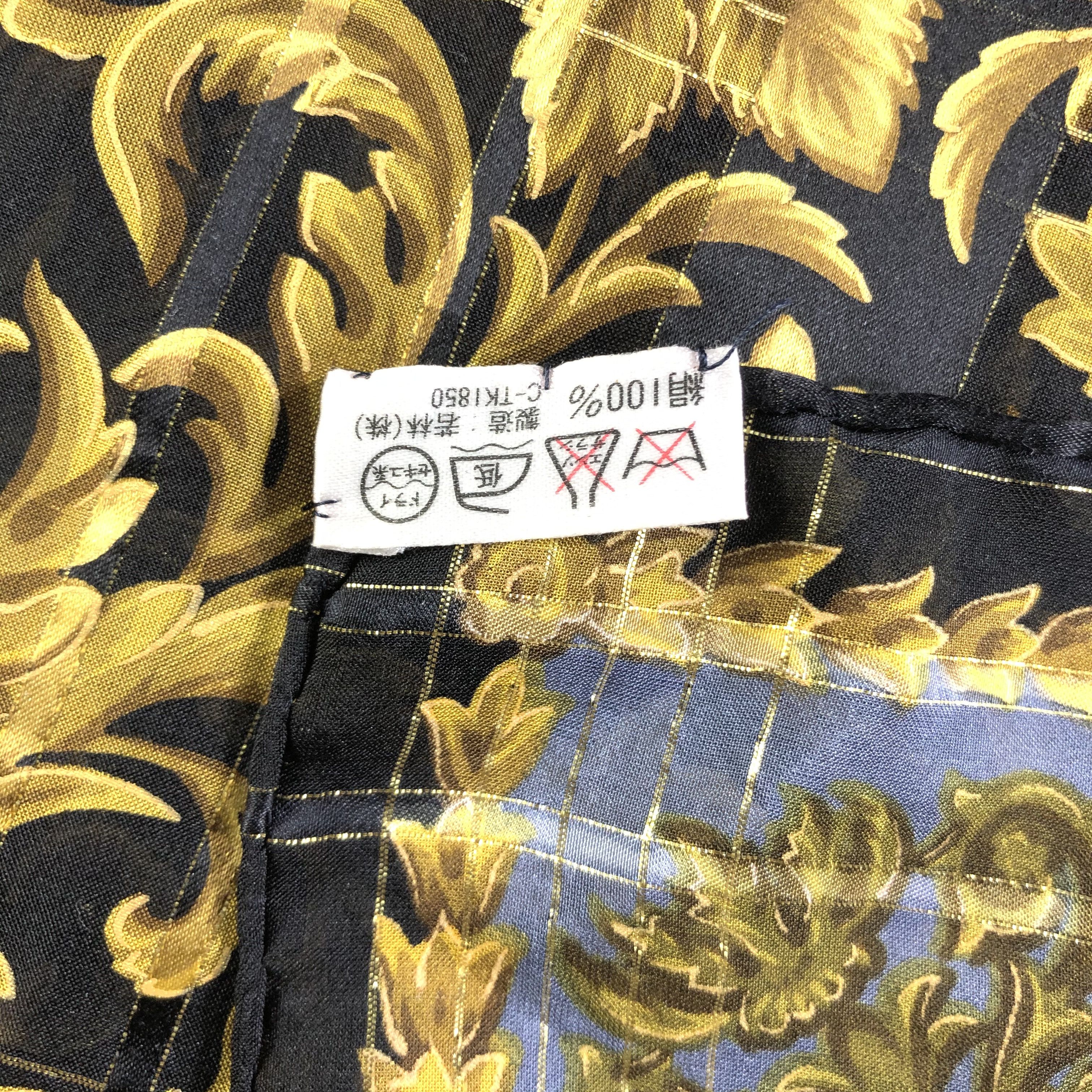 Vintage Vintage Silk Scarf Size ONE SIZE - 5 Thumbnail
