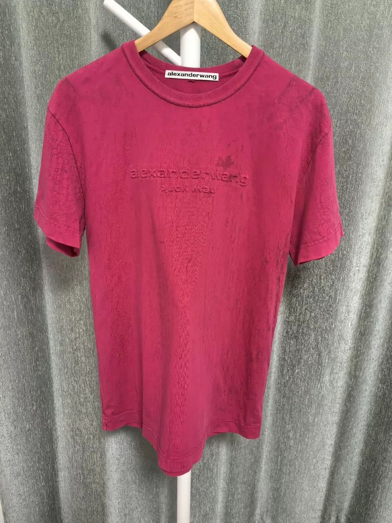 Alexander Wang Tie-Dye Distressed T-Shirt - dmc