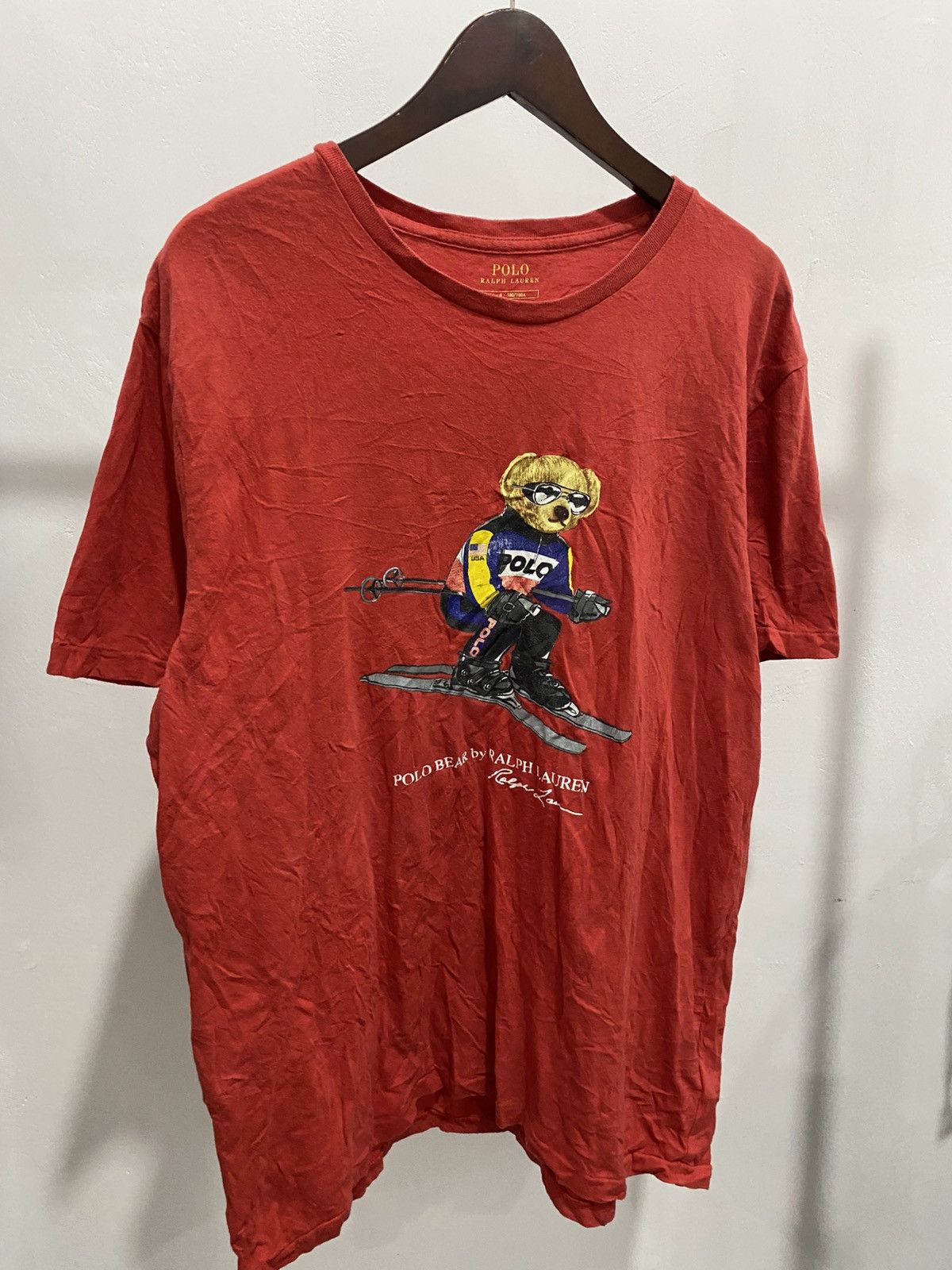 Polo Ski Bear Tshirt Rare