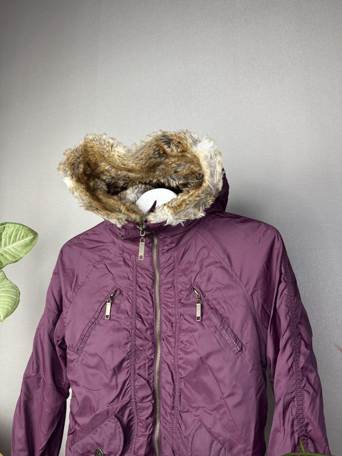 Vintage ClockHouse Faux Fur Hood ifsixwasnine LGB goa styled Size US S / EU 44-46 / 1 - 4 Thumbnail