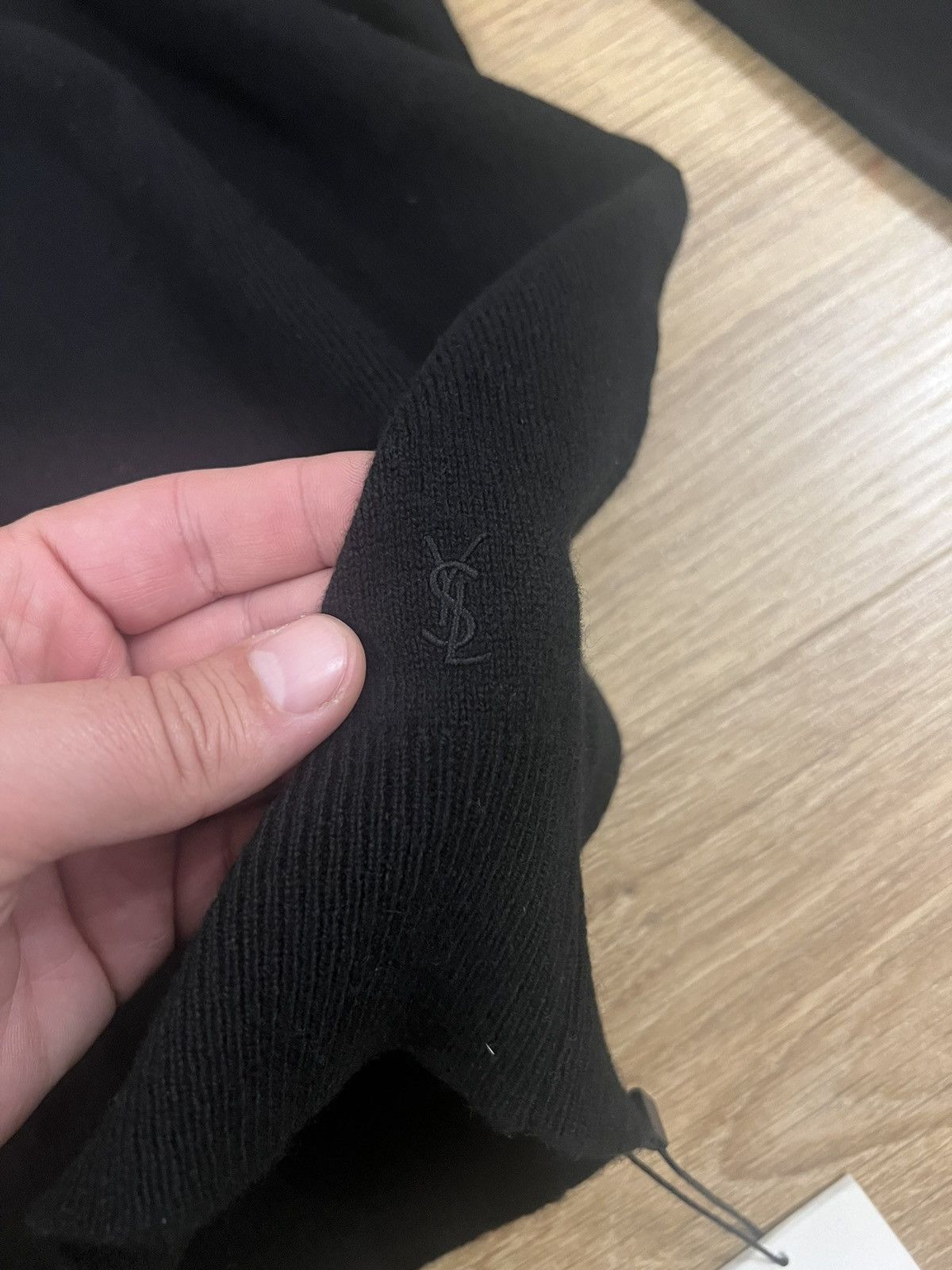 Saint Laurent Paris Saint Laurent Cassandre Turtleneck sweater in cashmere Size US L / EU 52-54 / 3 - 4 Thumbnail