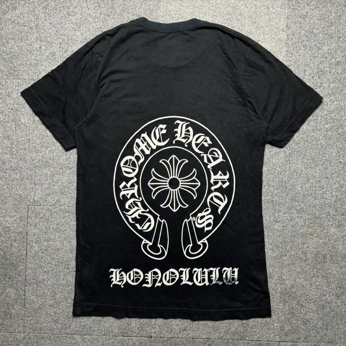 image of Chrome Hearts - Honolulu Exclusive Tee in Black, Men's (Size Small)