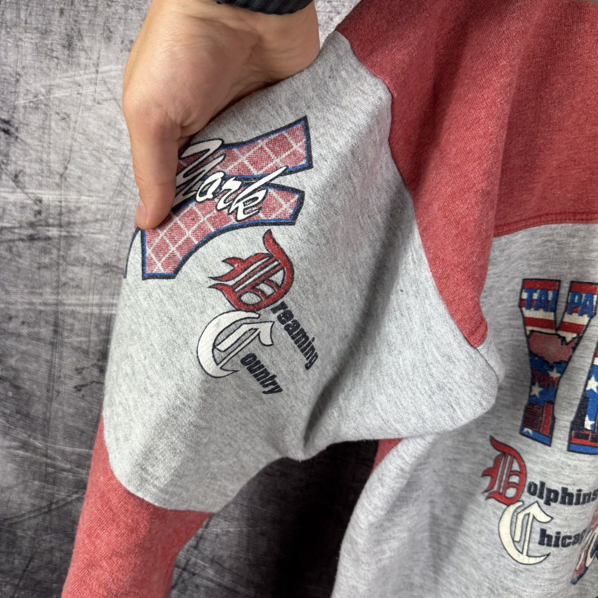 New York Yankees Vintage 90s New York Yankees baseball sweatshirt retro NY Size US XL / EU 56 / 4 - 7 Thumbnail