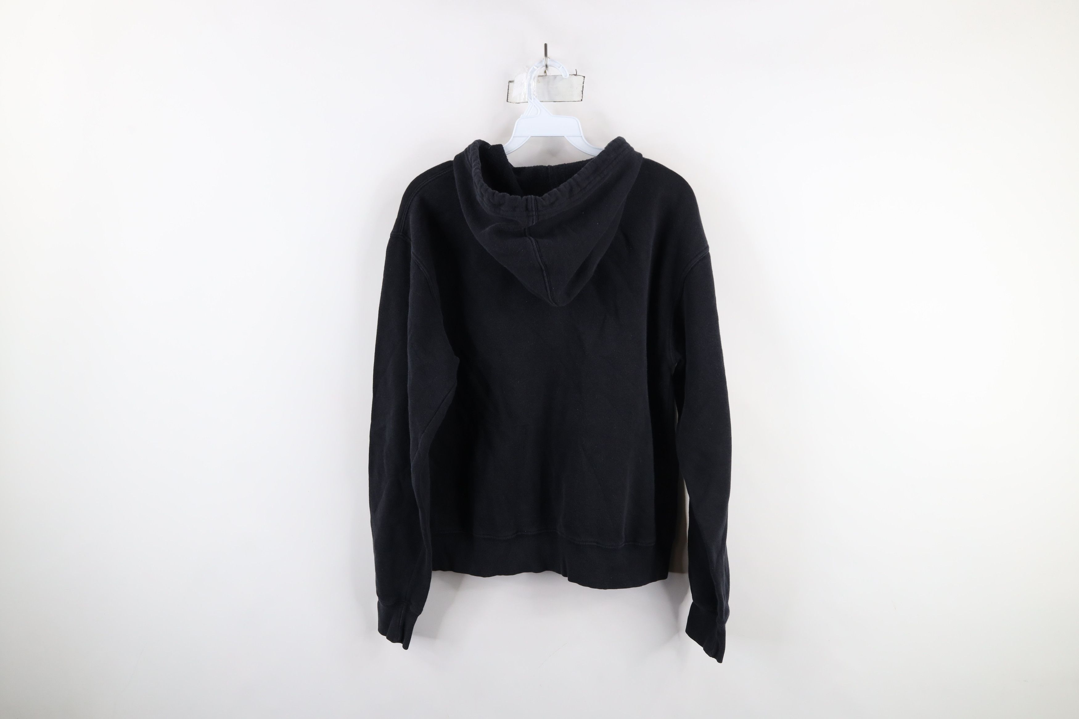 Fox Racing × Vintage Vintage 90s Y2K Fox Racing Spell Old English Hoodie Black Size L / US 10 / IT 46 - 10 Thumbnail