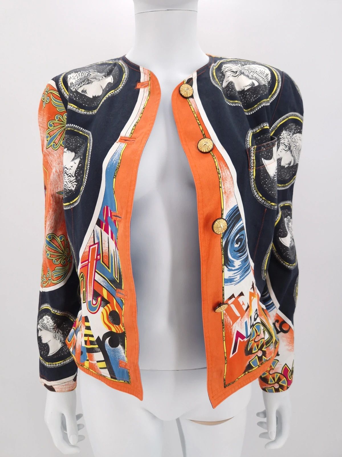 Versace Gianni Versace SS91 Runway Jacket Size M / US 6-8 / IT 42-44 - 6 Thumbnail