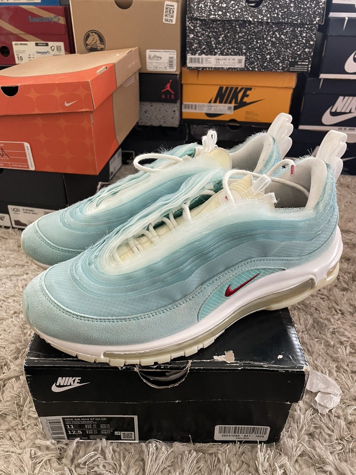 Nike Nike Air Max 97 On Air Shanghai Kaleidoscope Size US 11 / EU 44 - 1 Thumbnail