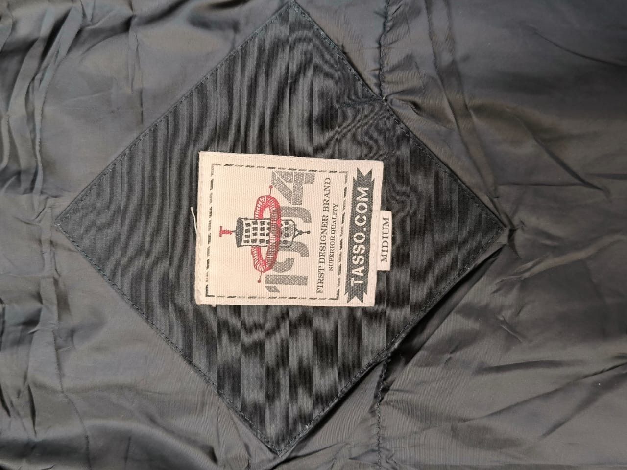 Japanese Brand × Vintage Down Jacket hoodie TASSO military style Size US L / EU 52-54 / 3 - 9 Thumbnail