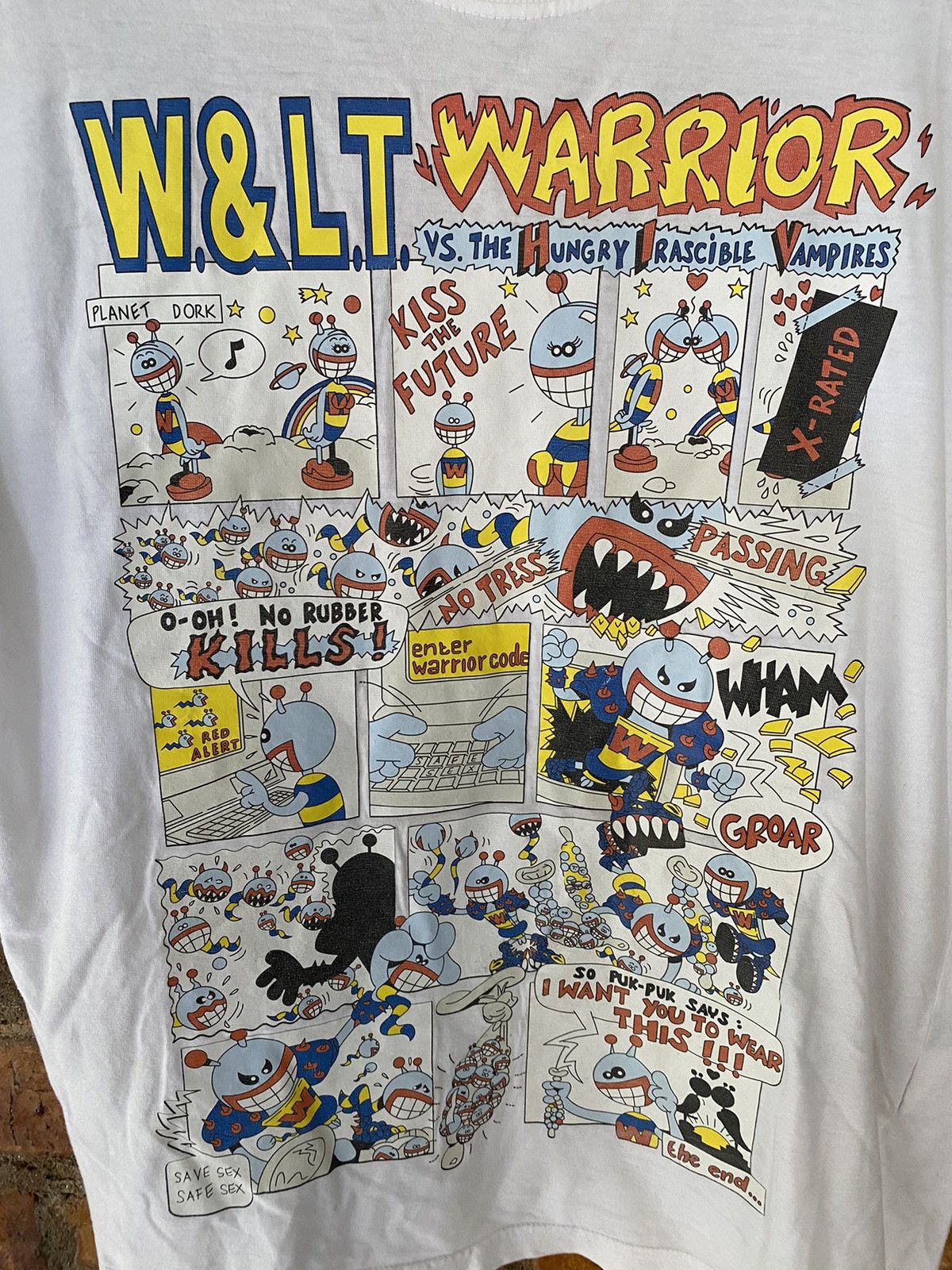 Walter Van Beirendonck SS98 W&LT Puk Puk punk Comic Tee Size US M / EU 48-50 / 2 - 4 Thumbnail