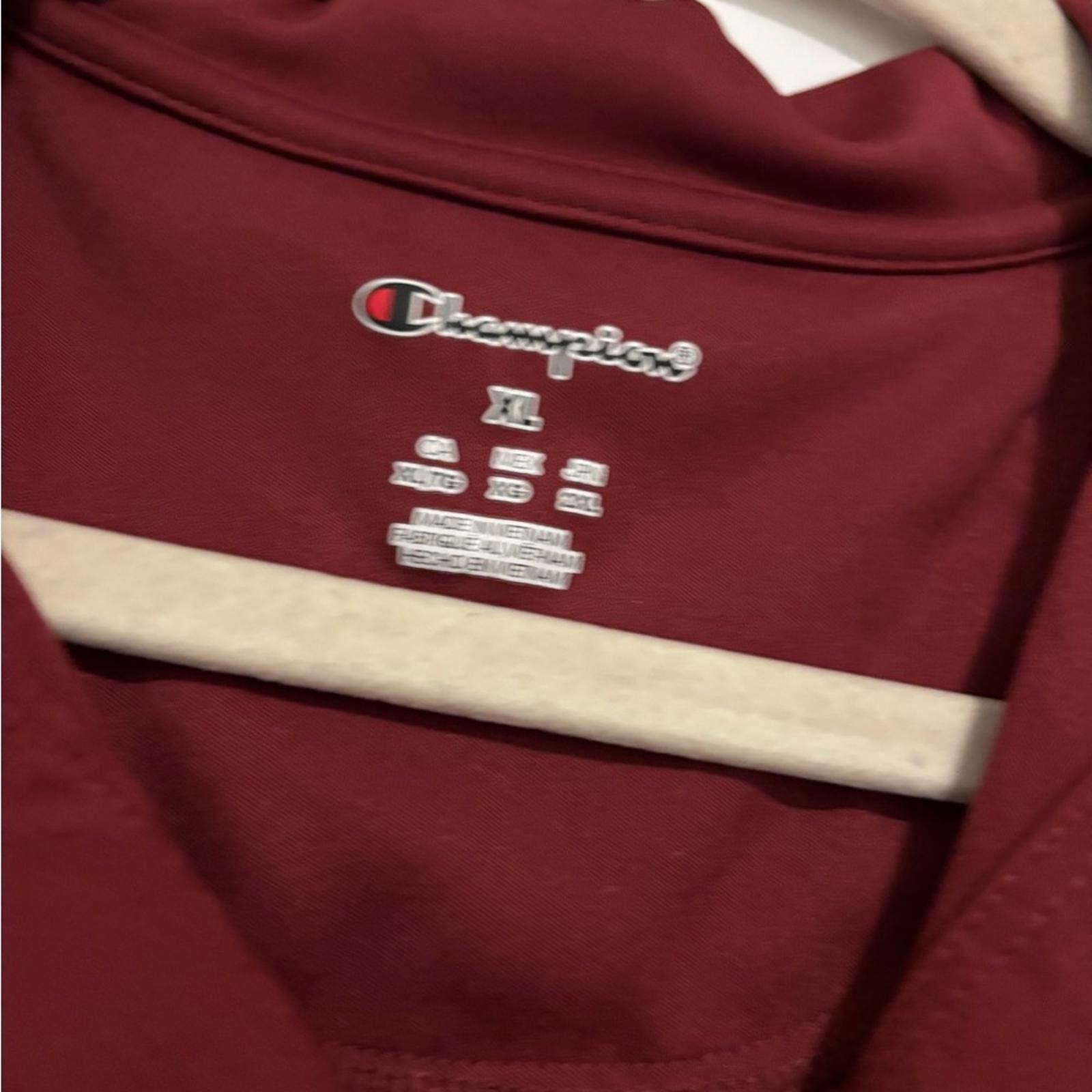 Champion FSU Men's Maroon Polo Shirt Size US XL / EU 56 / 4 - 4 Thumbnail