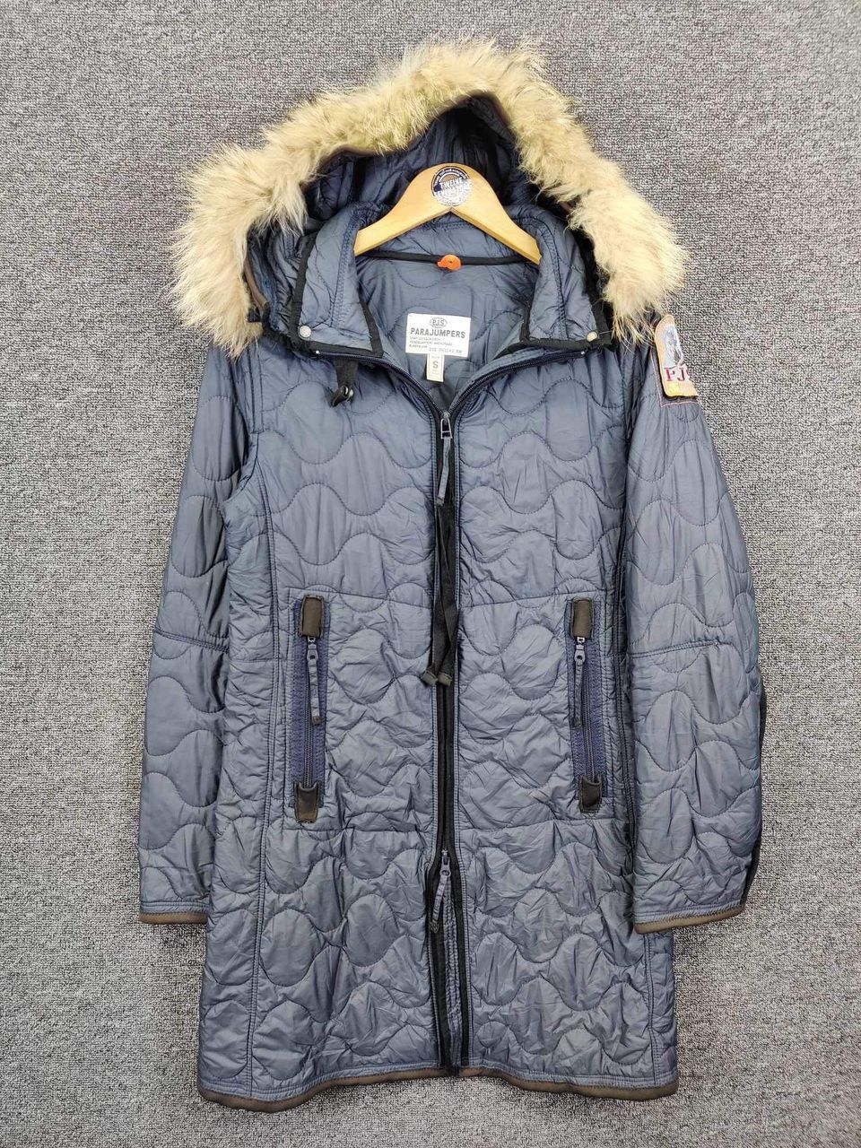 Vintage Vintage 90's Parajumpers Quilted Military Fur Parkas Size US S / EU 44-46 / 1 - 1 Thumbnail