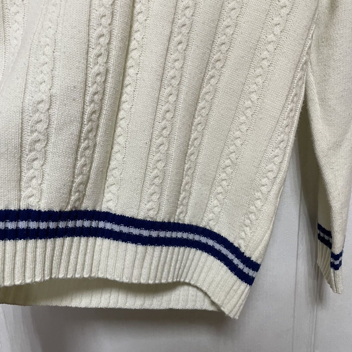 Fred Perry × Vintage Vintage Fred Perry Knit Wool Sweater cardigan old money rrl Size US S / EU 44-46 / 1 - 3 Thumbnail