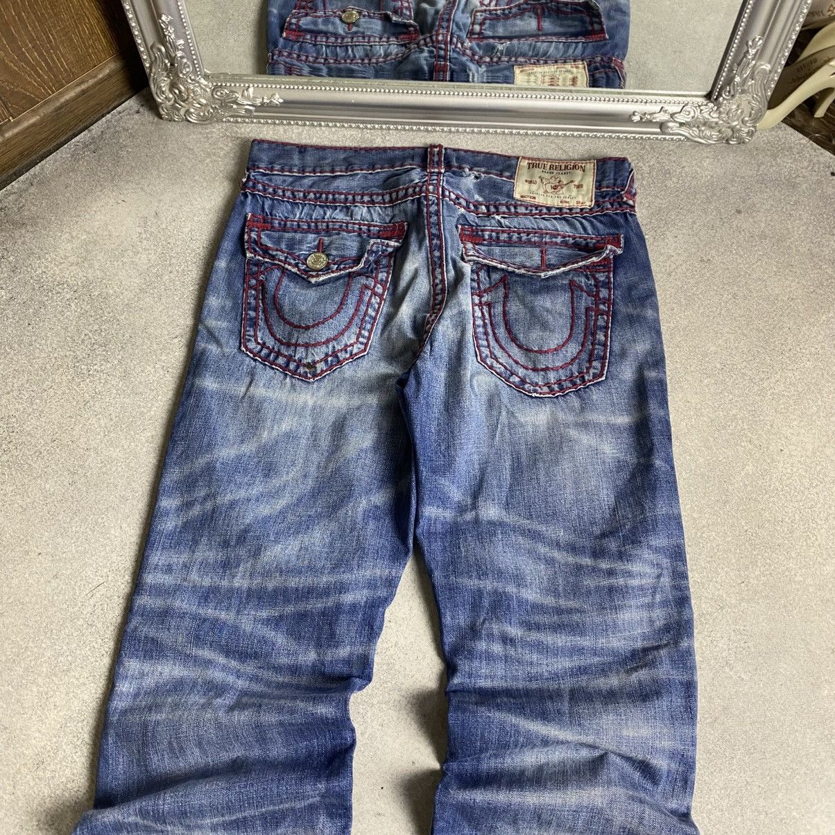 True Religion Vintage Y2K True Religion Jeans Baggy Skater Size US 34 / EU 50 - 3 Thumbnail