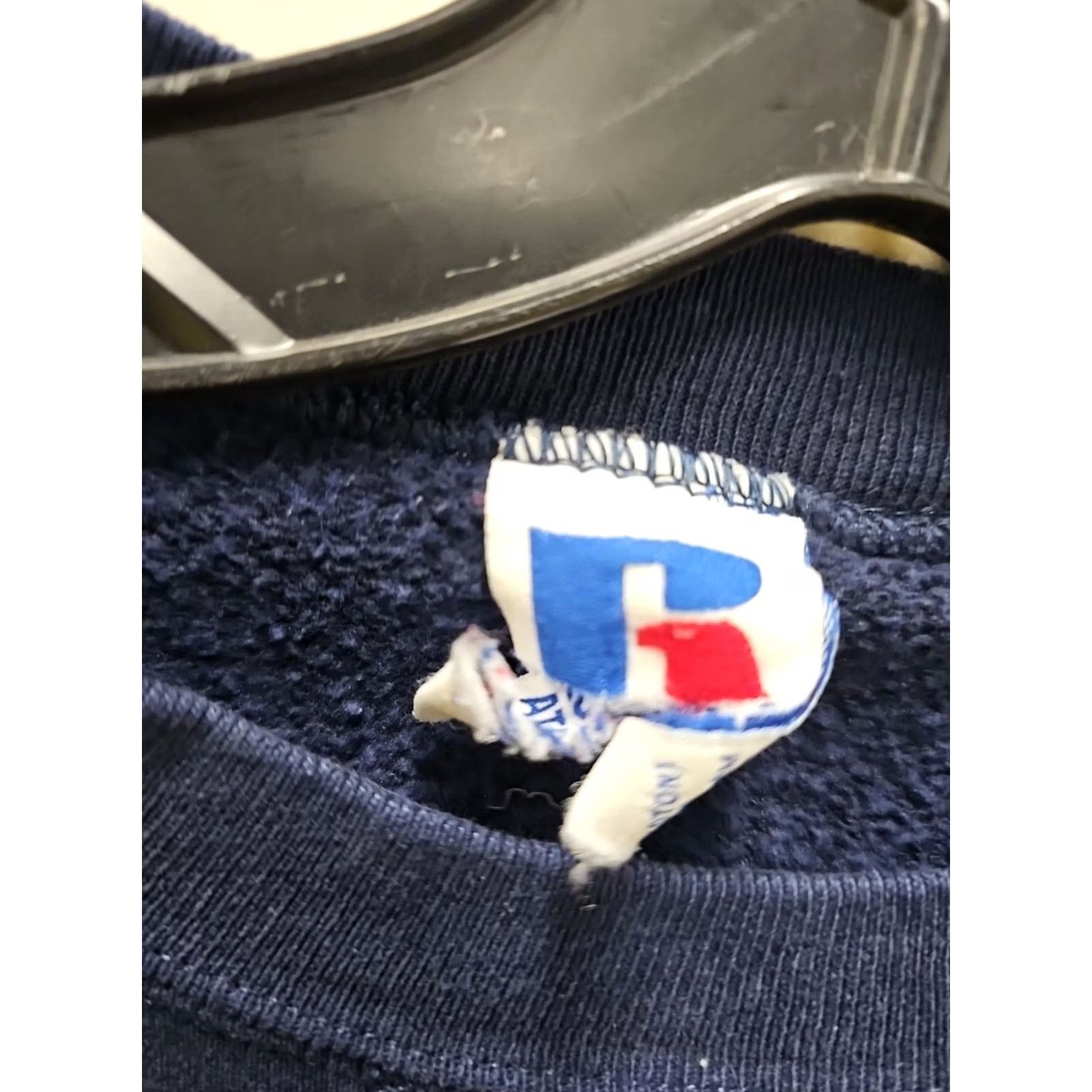 Russell Athletic VINTAGE Russell Athletic Sweatshirt Crewneck XL Blue Navy USA 90s Men Regular Pullover Size US XL / EU 56 / 4 - 3 Thumbnail