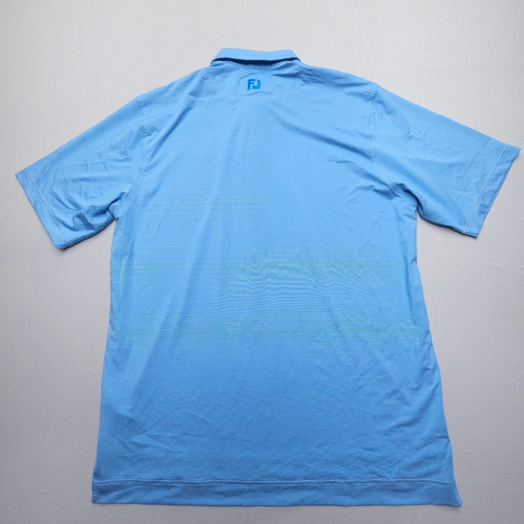Footjoy FootJoy Polo Shirt Mens XL Blue Performance Stretch Golf Polo FootJoy Size US XL / EU 56 / 4 - 2 Thumbnail