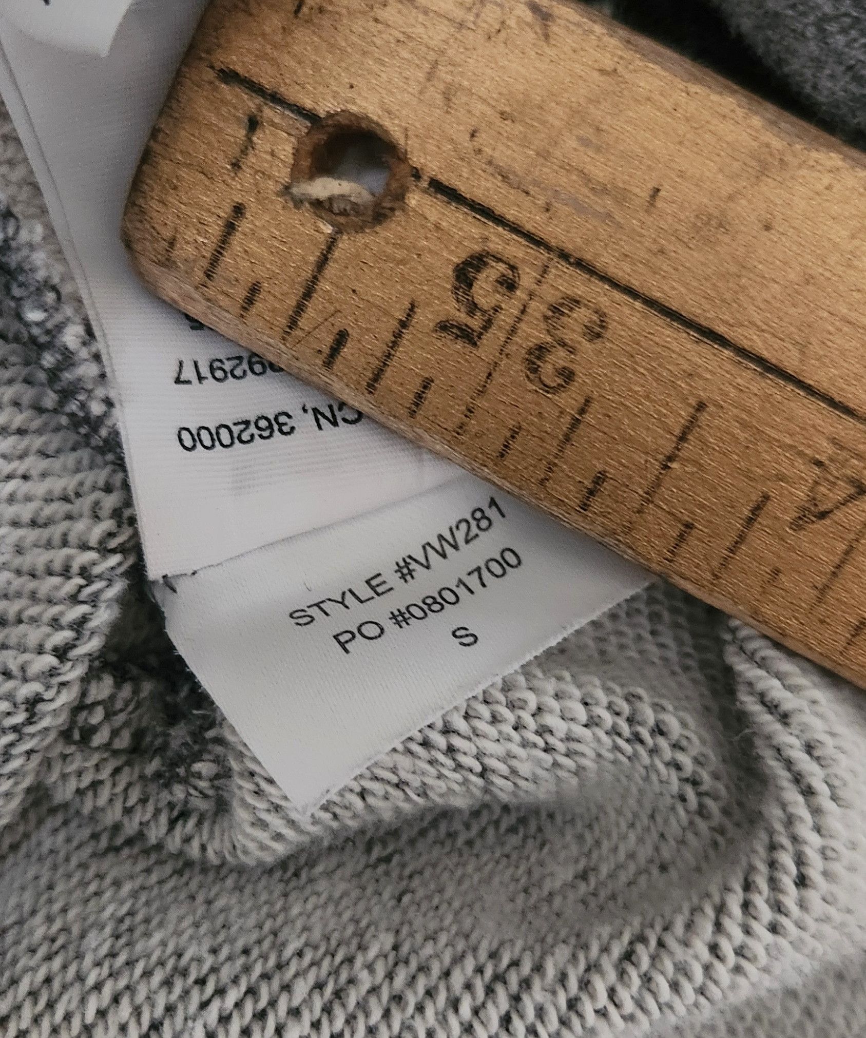 Vuori Vuori Boxy Cut Cotton Terry Lined Pullover Hoodie Small Size S / US 4 / IT 40 - 12 Thumbnail