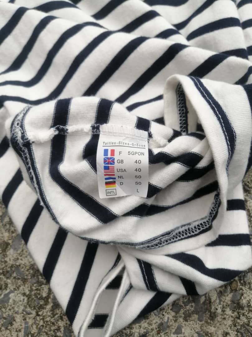 Saint James Saint James Longsleeve Stripe Shirt Size M / US 6-8 / IT 42-44 - 9 Thumbnail